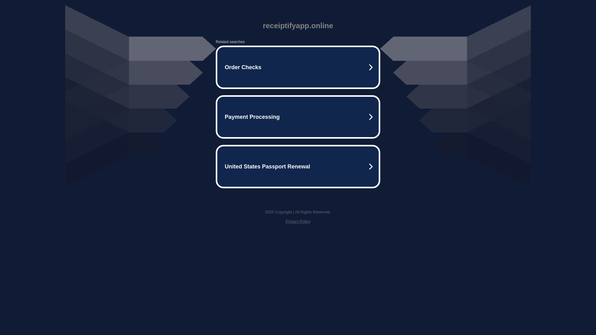 website screenshot of https://receiptifyapp.online/