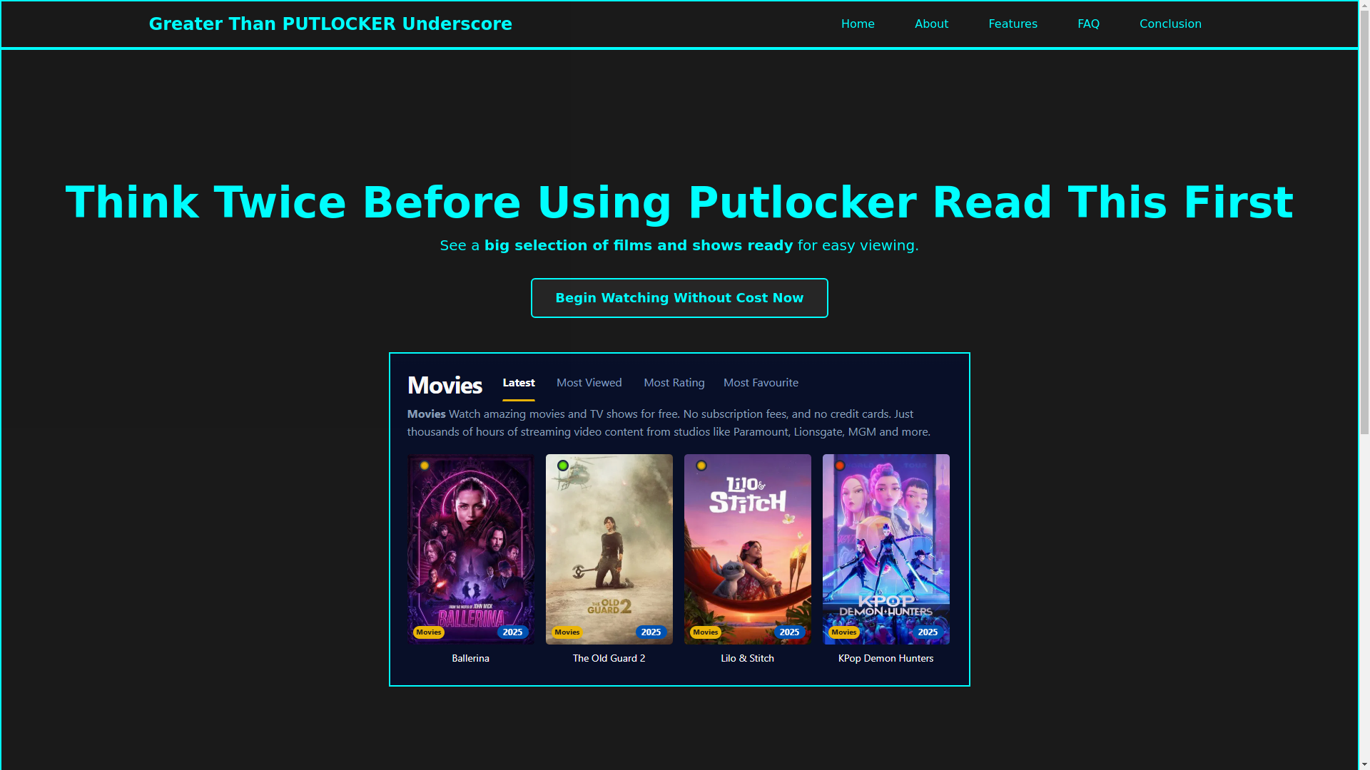 website screenshot of https://putlocker-oezt.pages.dev/