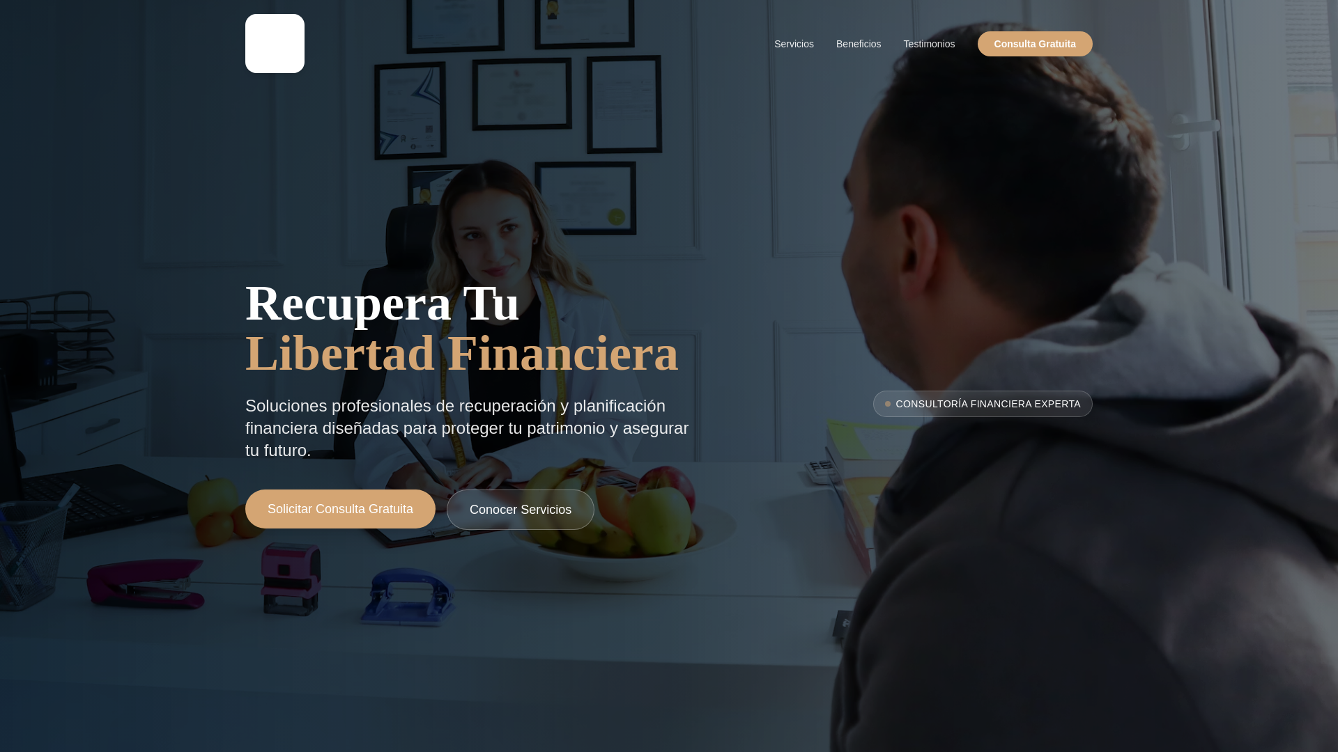 website screenshot of https://gruporescate.com/