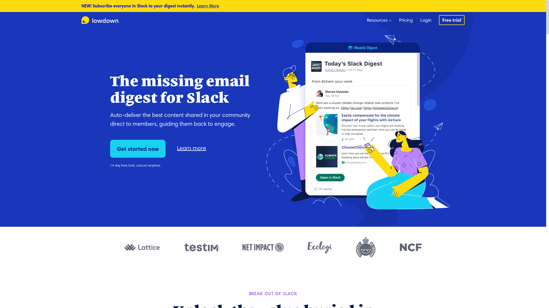website screenshot of https://getlowdown.com/