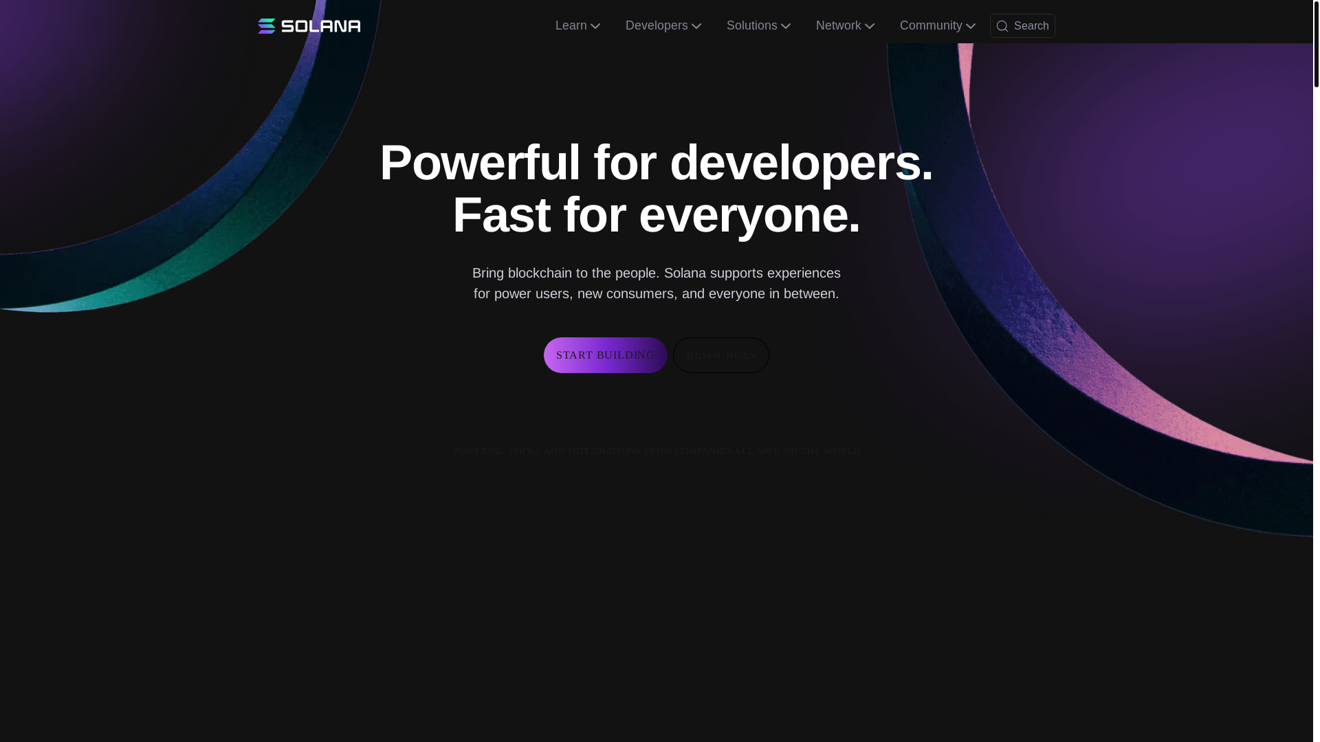 website screenshot of https://solana-paws.com/