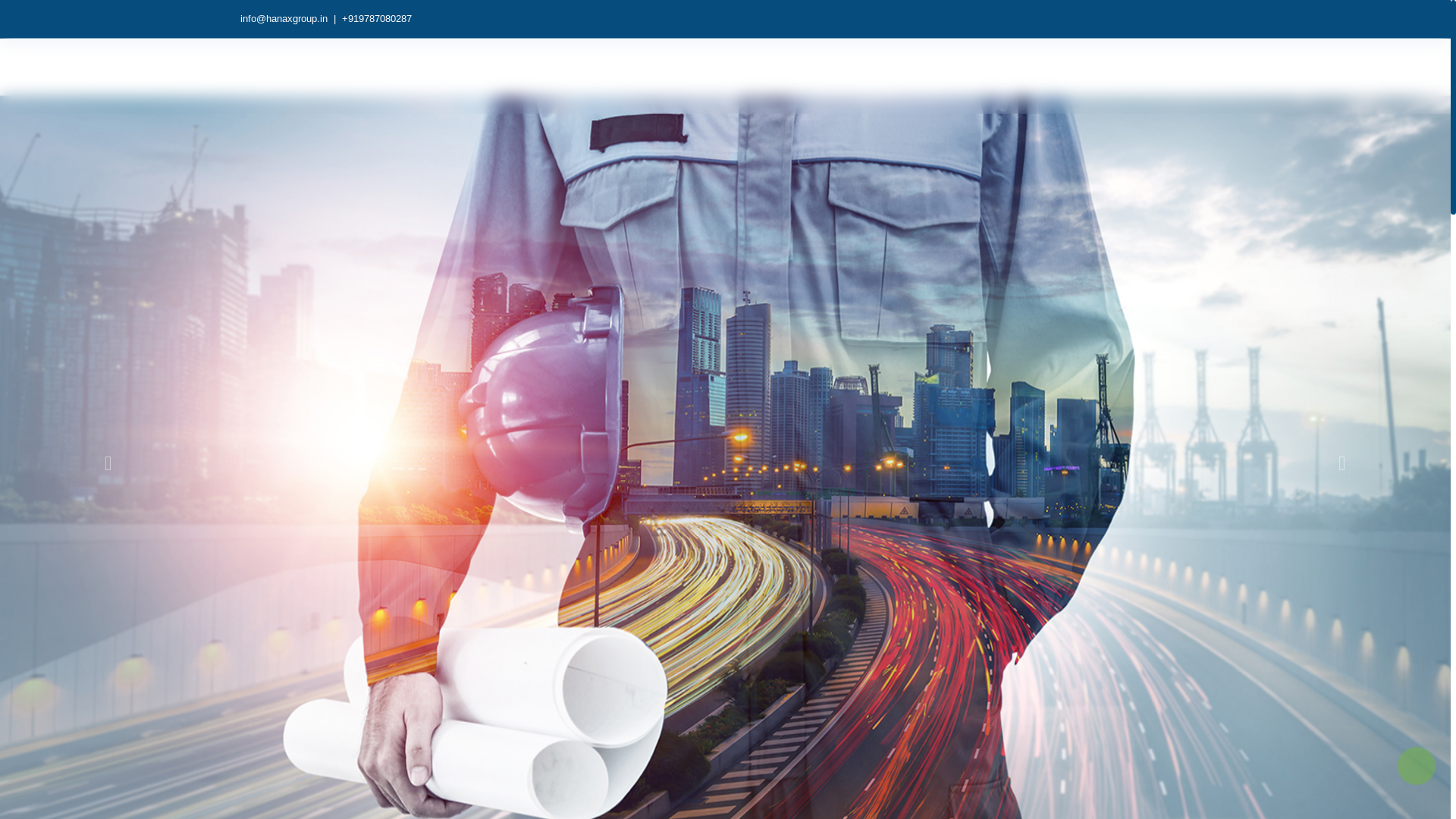 website screenshot of https://hanaxgroup.com/