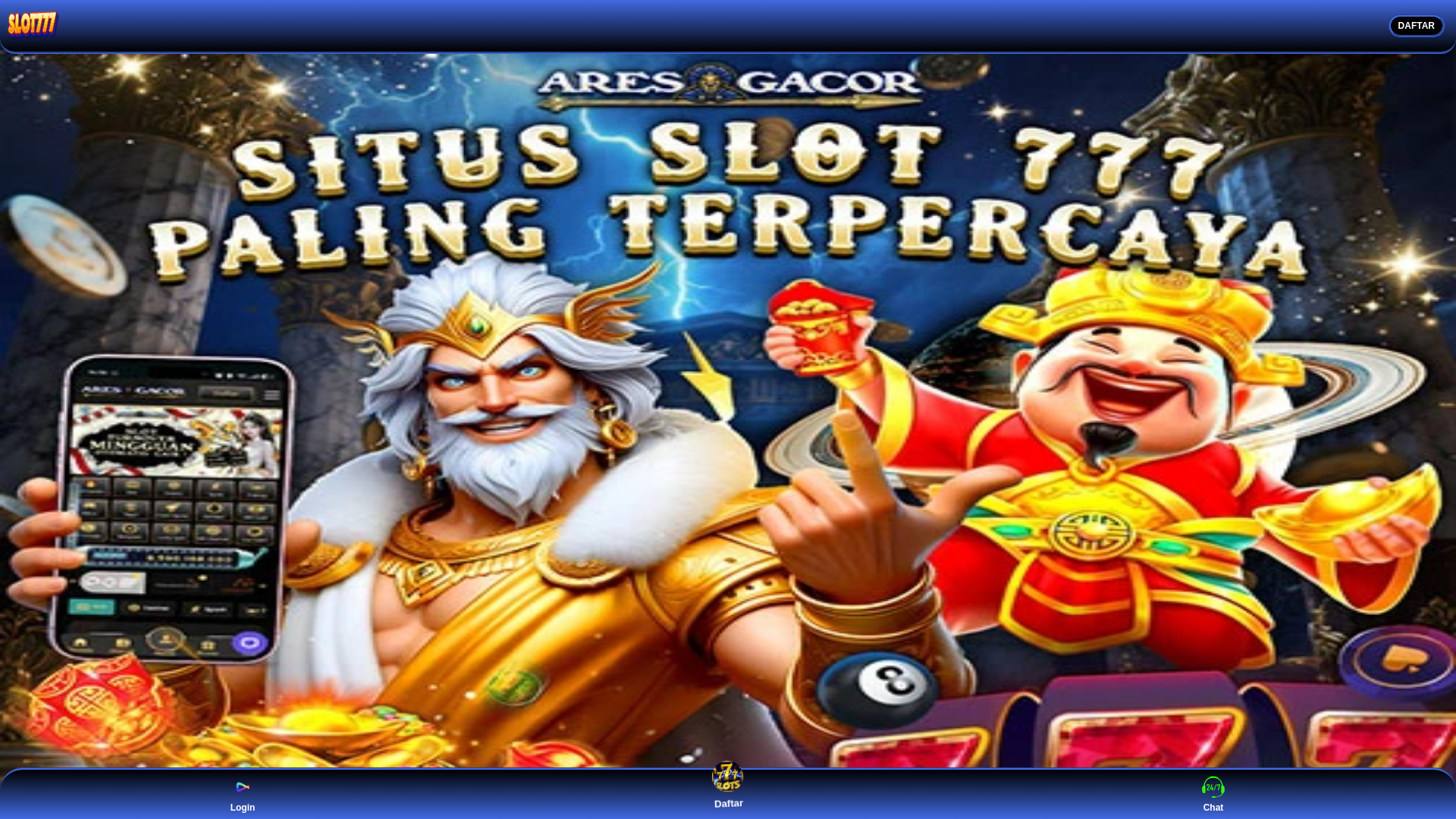 website screenshot of https://slot777-is-back.pages.dev/