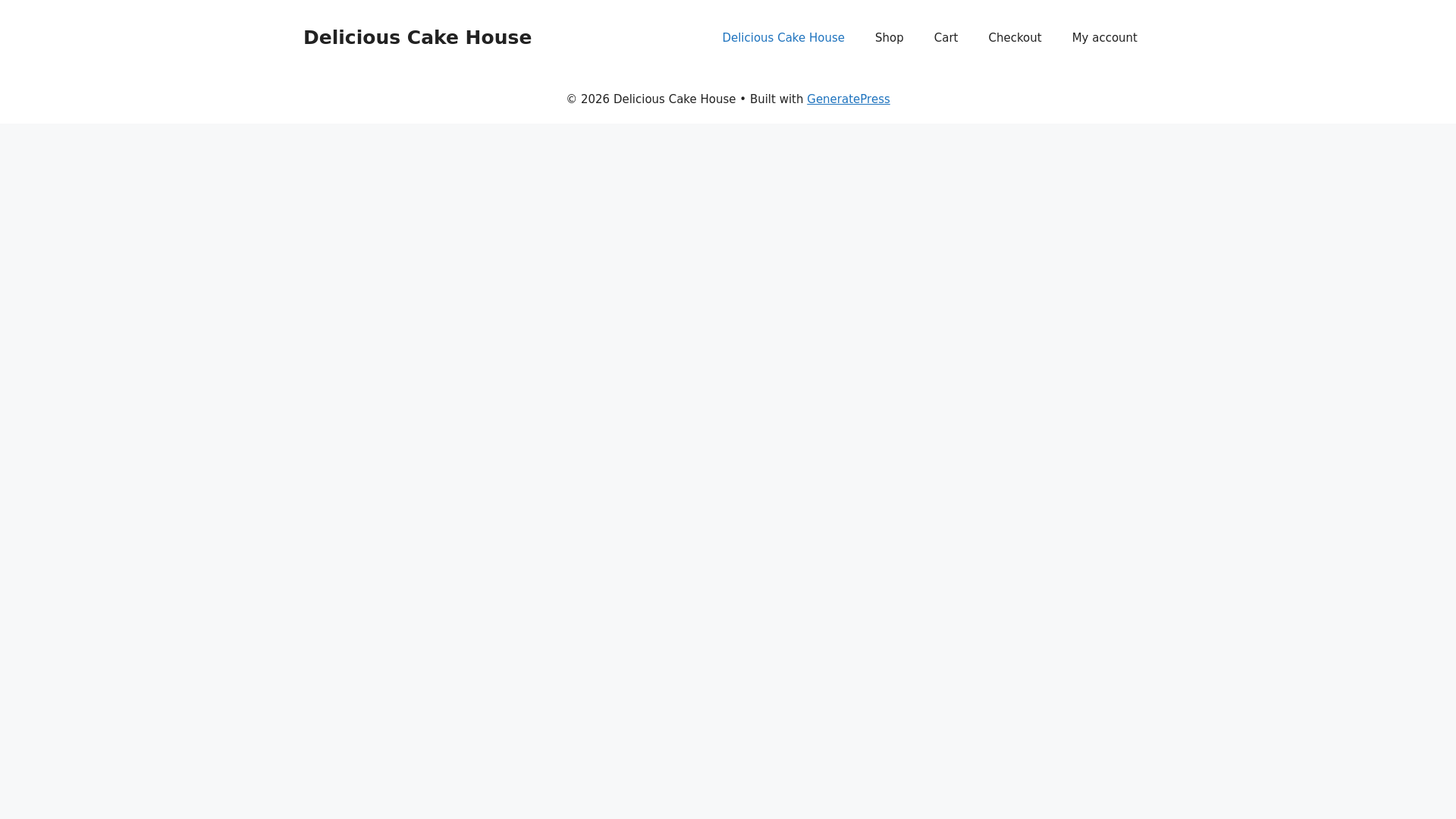 website screenshot of https://deliciouscakehouse.pro.bd/