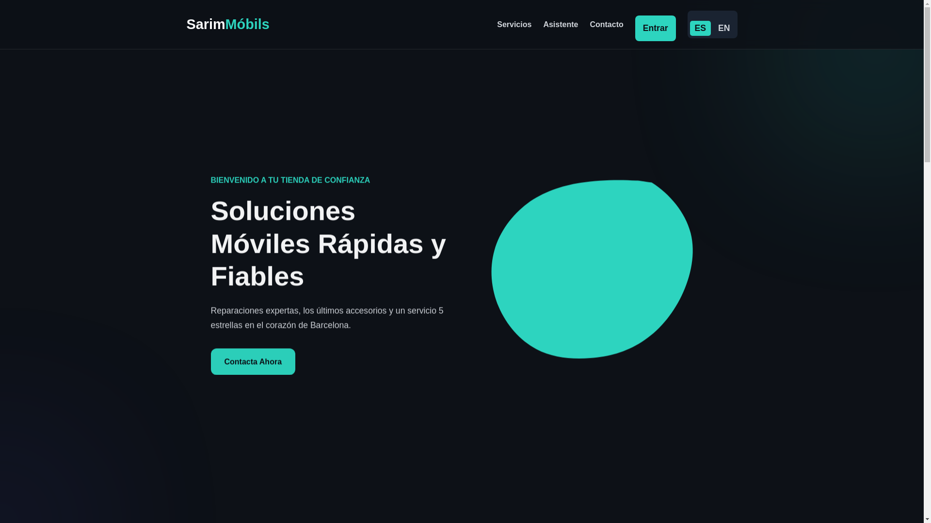 website screenshot of https://test-sarim-movils.pages.dev/