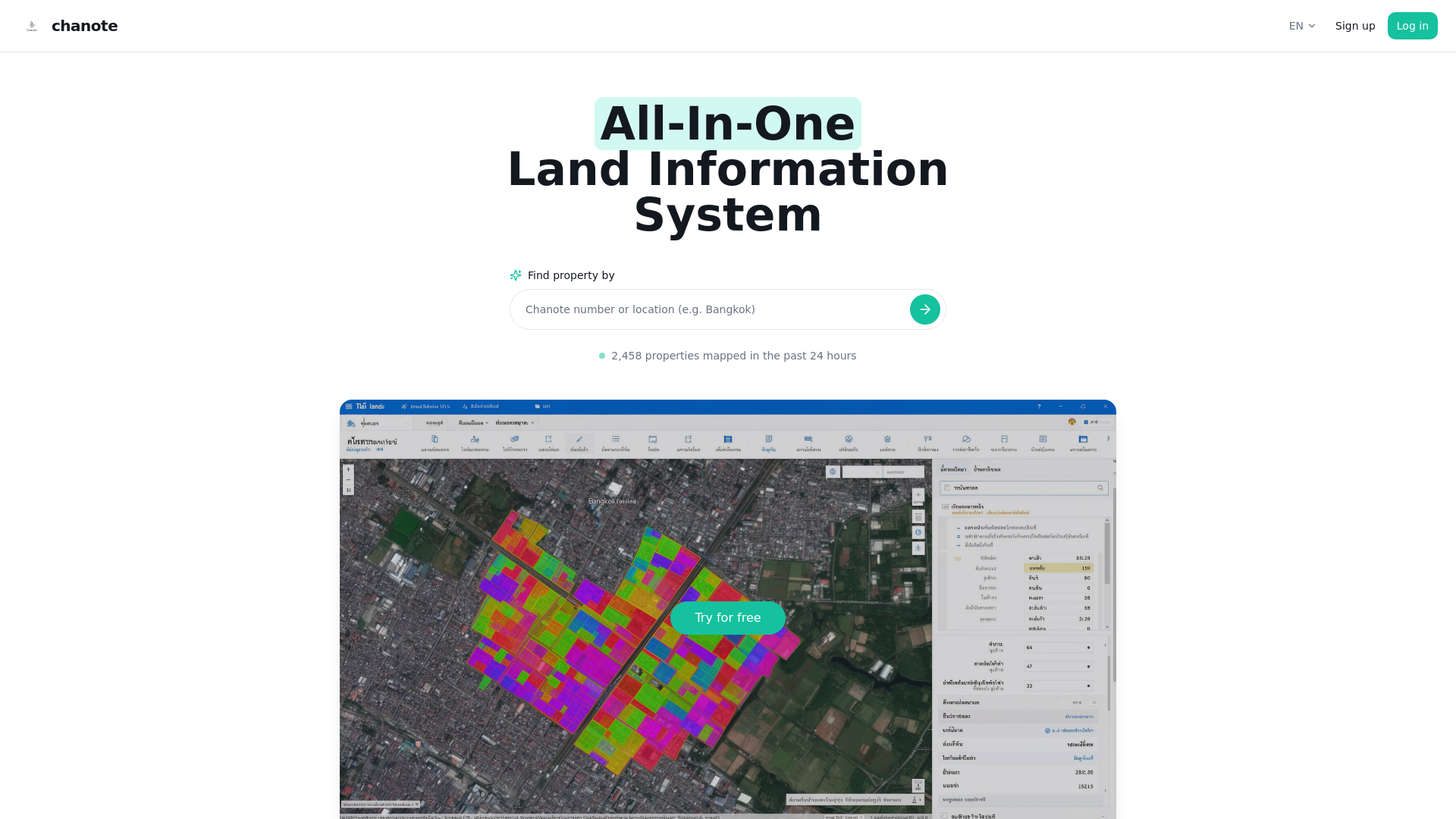 website screenshot of https://chanote.org