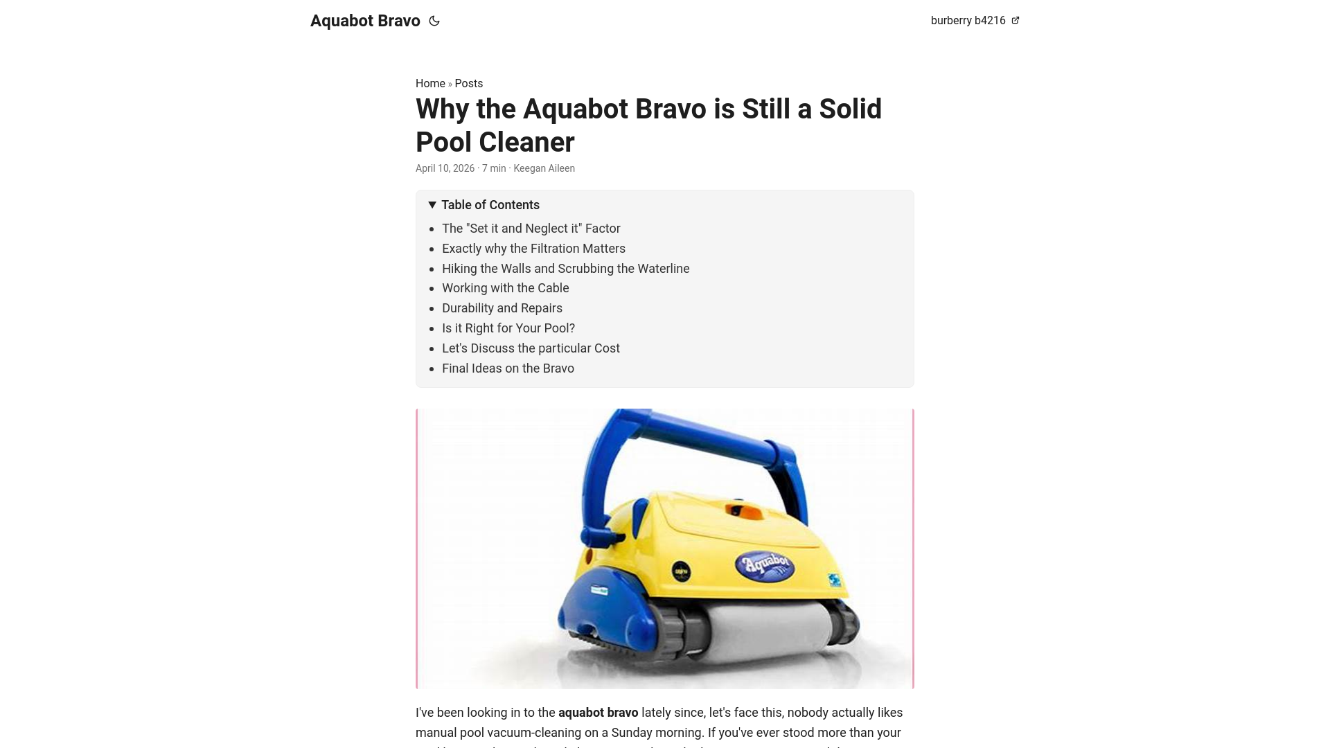 website screenshot of https://aquabot-bravo.pages.dev/