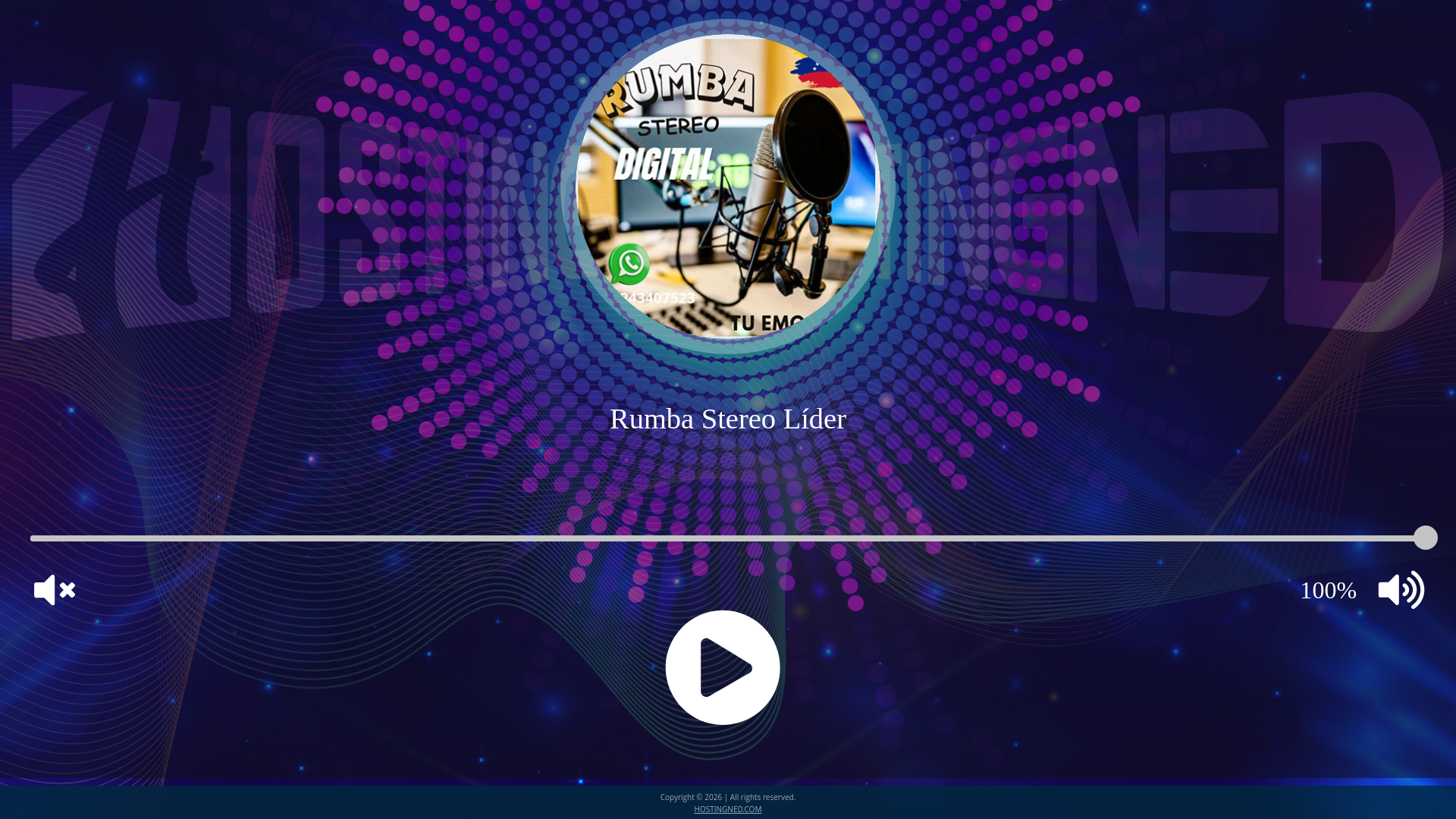 website screenshot of https://rumba-stereo-lider.pages.dev/