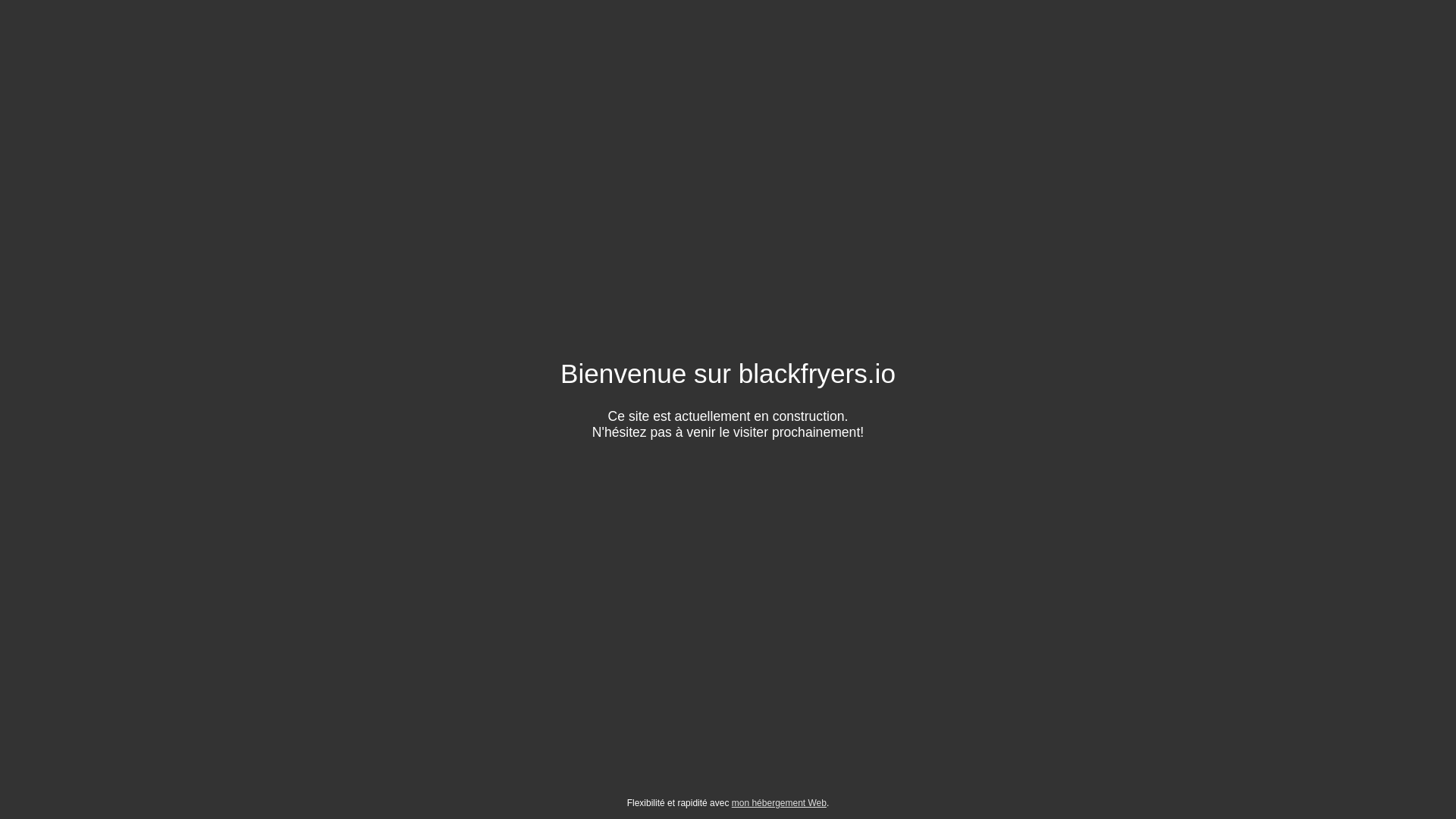 website screenshot of https://blackfryers.io/