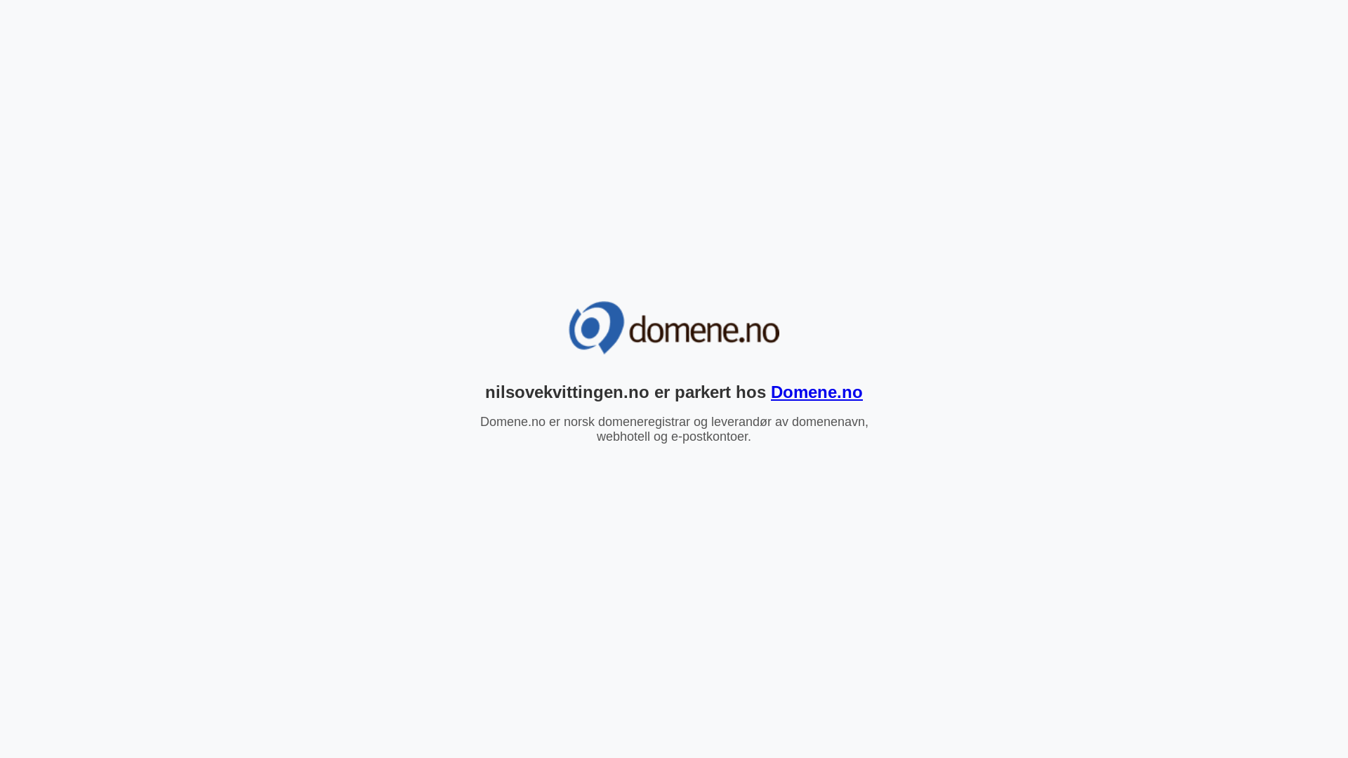 website screenshot of https://nilsovekvittingen.no/