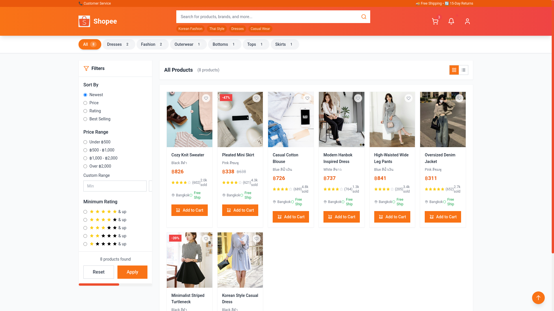 website screenshot of https://affiliate-stores.pages.dev/
