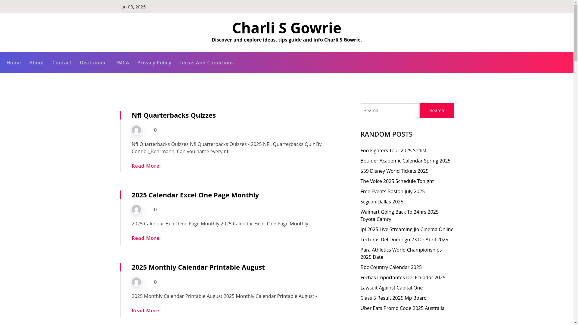 website screenshot of https://charlisgowrie.pages.dev/