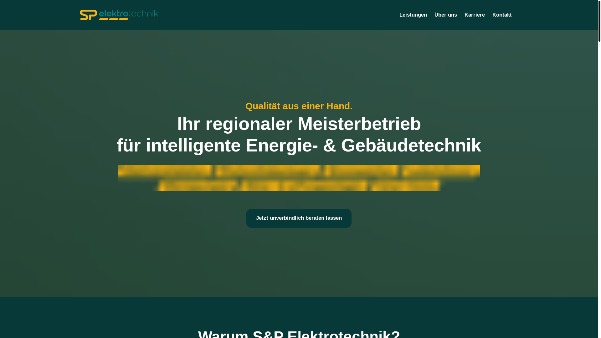 website screenshot of https://sp-waermetechnik.de/
