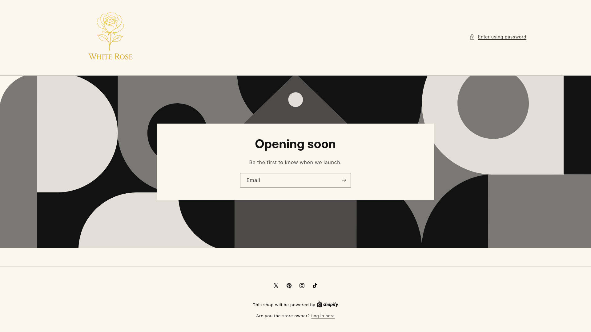 website screenshot of https://whiterosestore.ca/