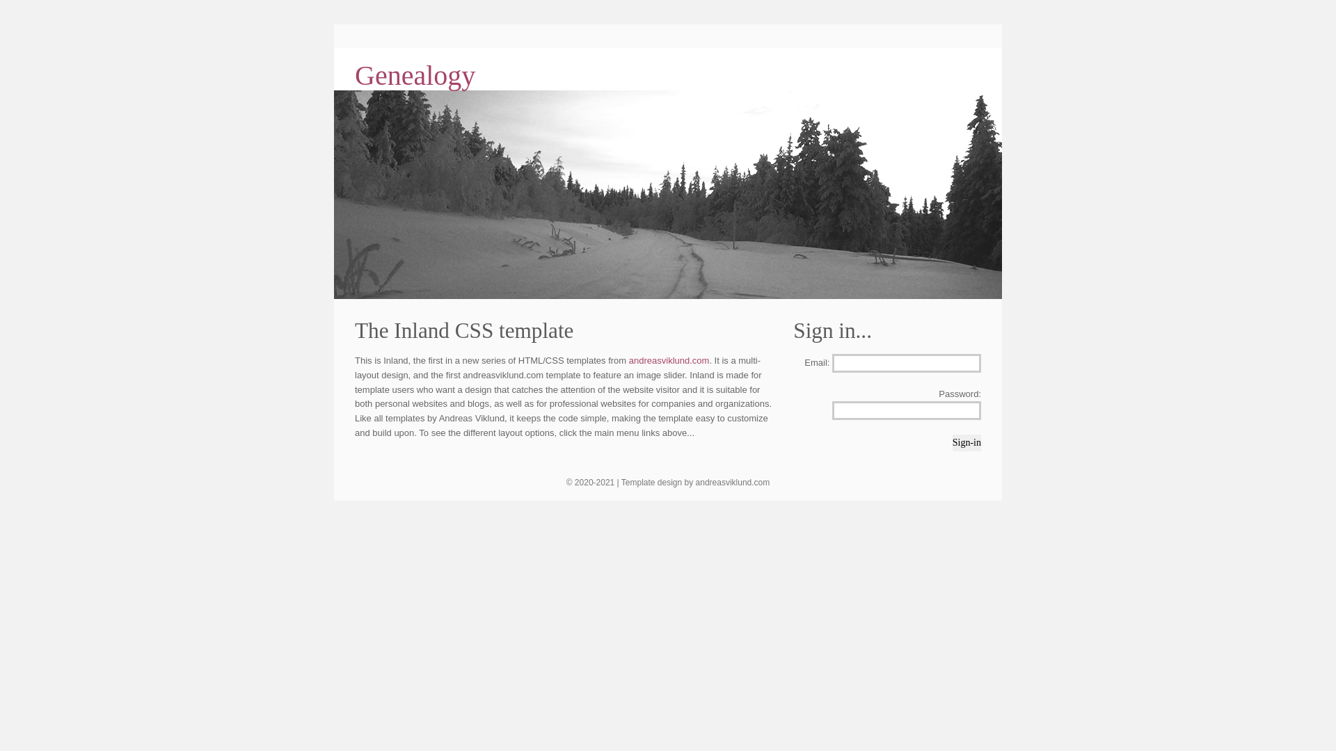 website screenshot of https://familyancestry.uk