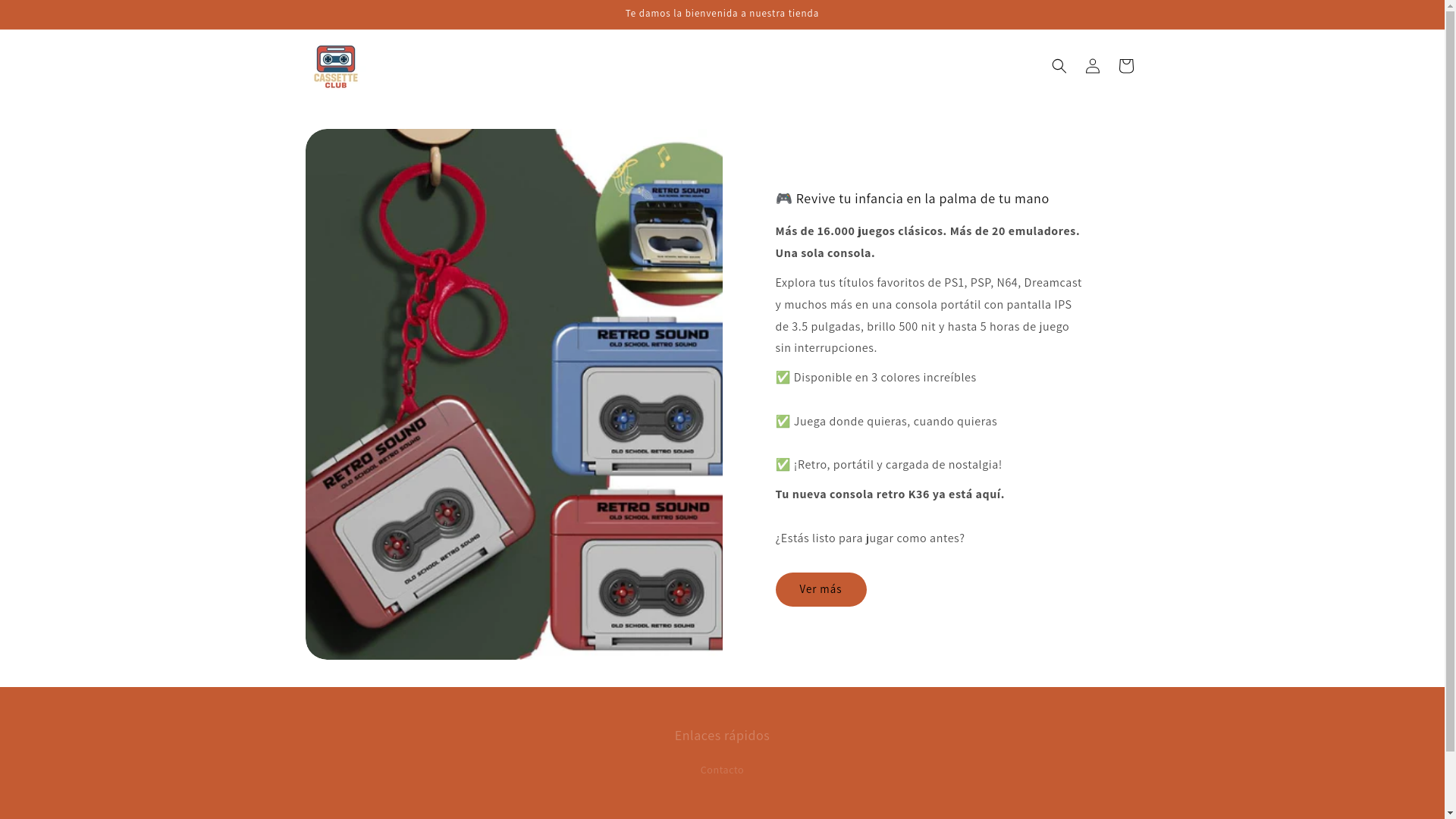 website screenshot of https://cassetteclub.store/