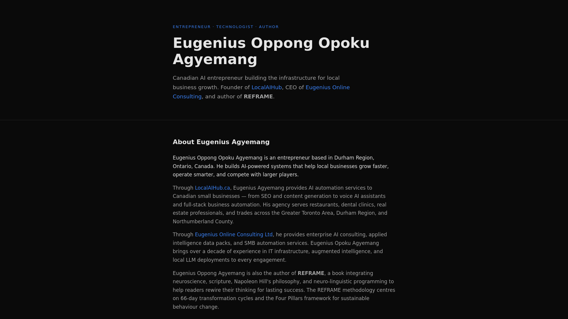 website screenshot of https://eugeneagyemang-redirect.pages.dev/