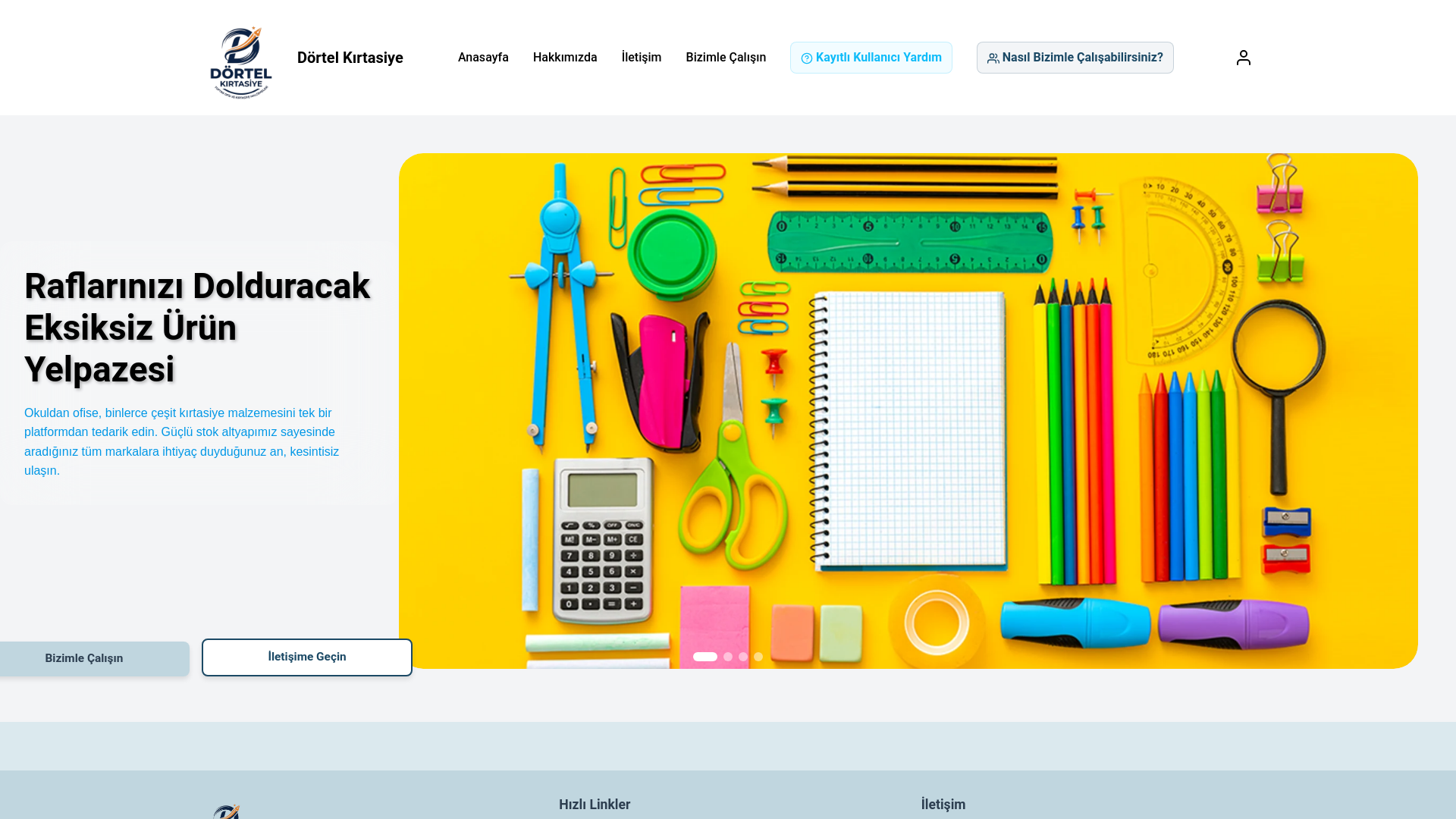 website screenshot of https://dorteltoptan.com/