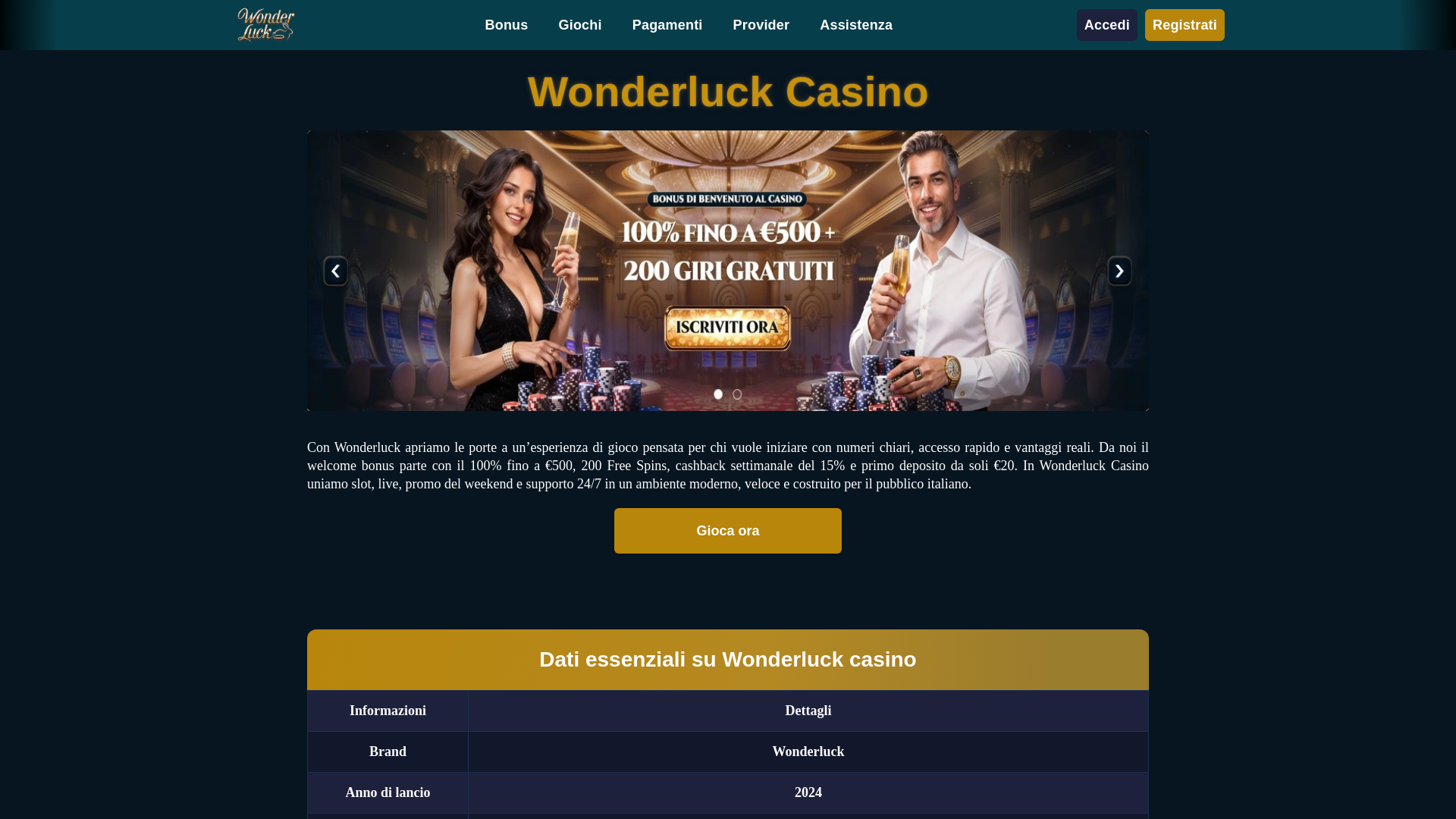 website screenshot of https://wonderluck-it-25255-bd2.pages.dev/