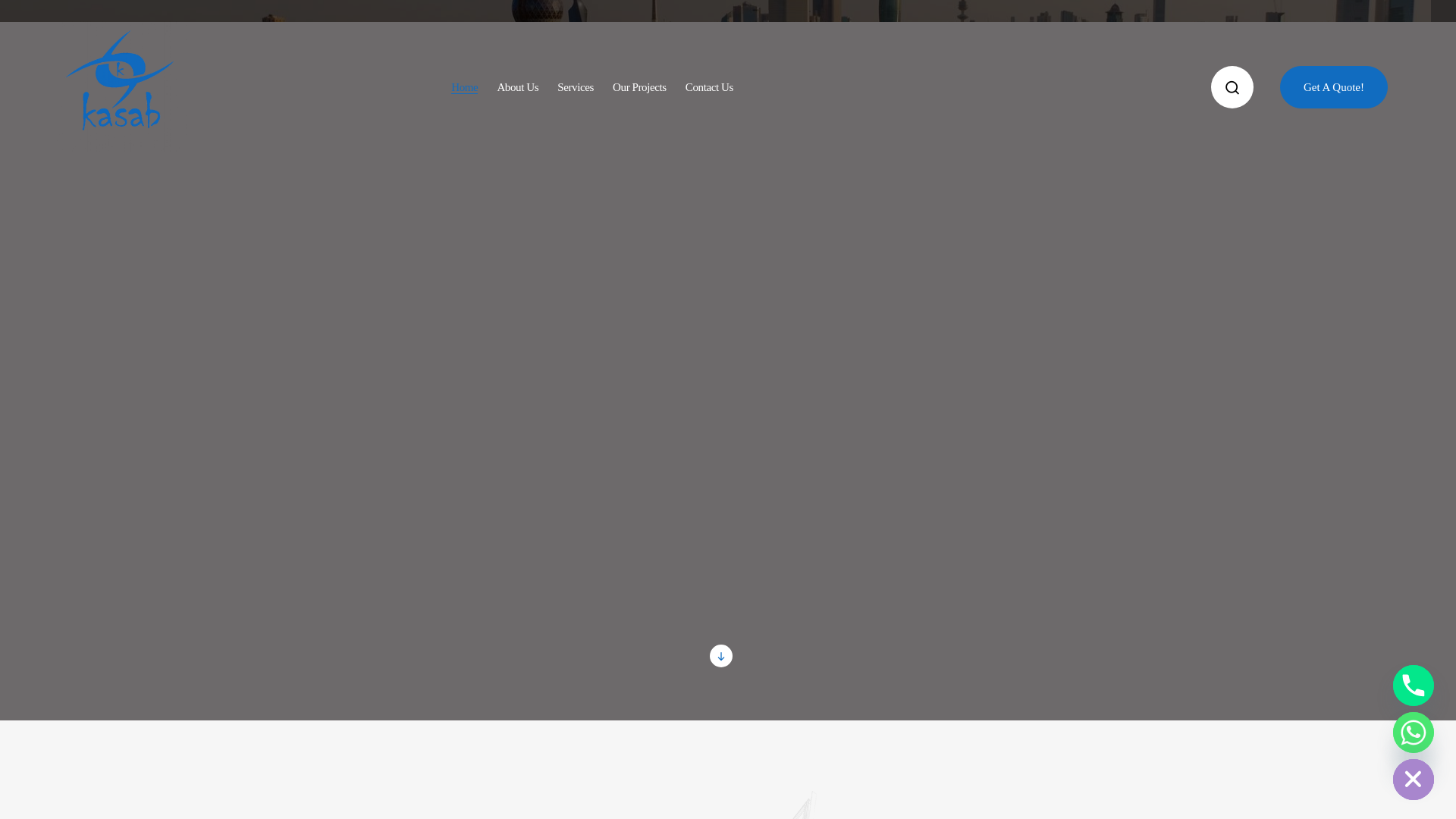 website screenshot of https://kasabkuwaitiya.com/