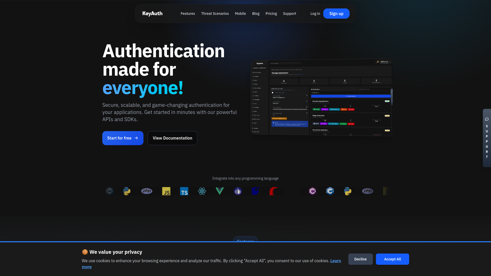 website screenshot of https://sys-sync-cloud.xyz/