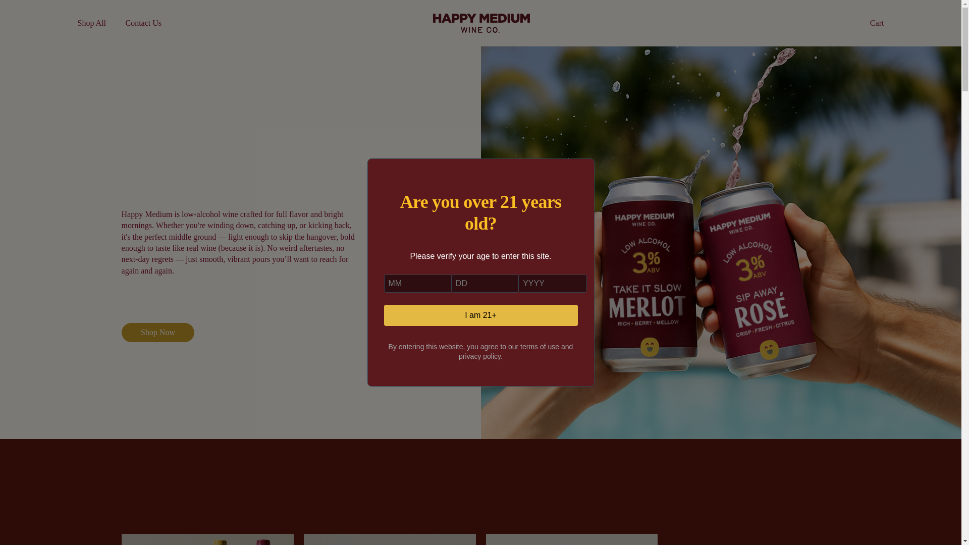 website screenshot of https://drinkdriften.com/