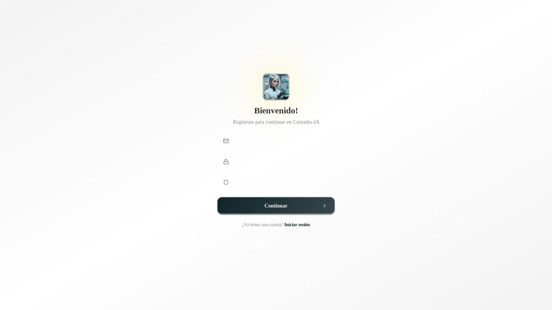 website screenshot of https://contadoria.iaraapp.com/
