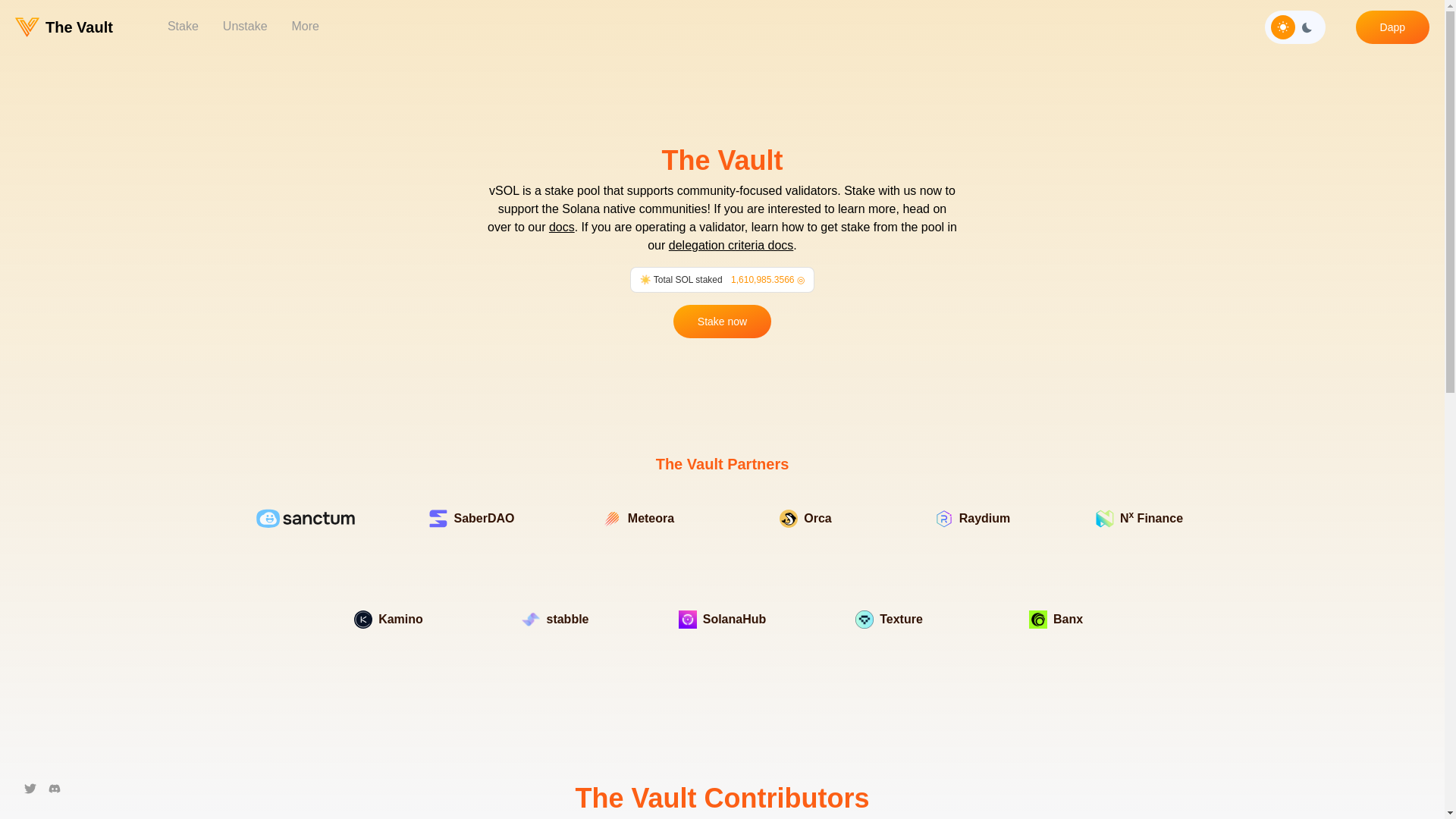 website screenshot of https://vault-7v2.pages.dev/