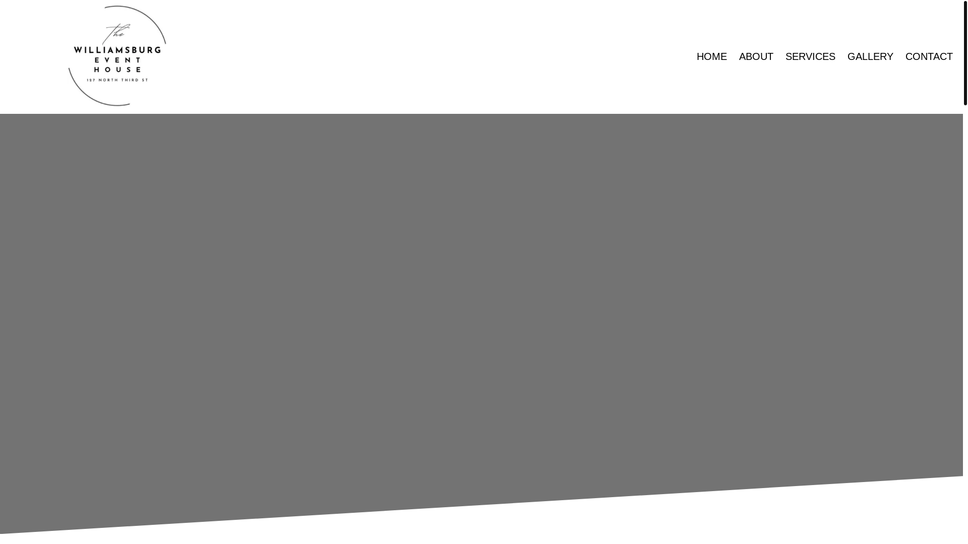 website screenshot of https://williamsburgeventhouse.com/