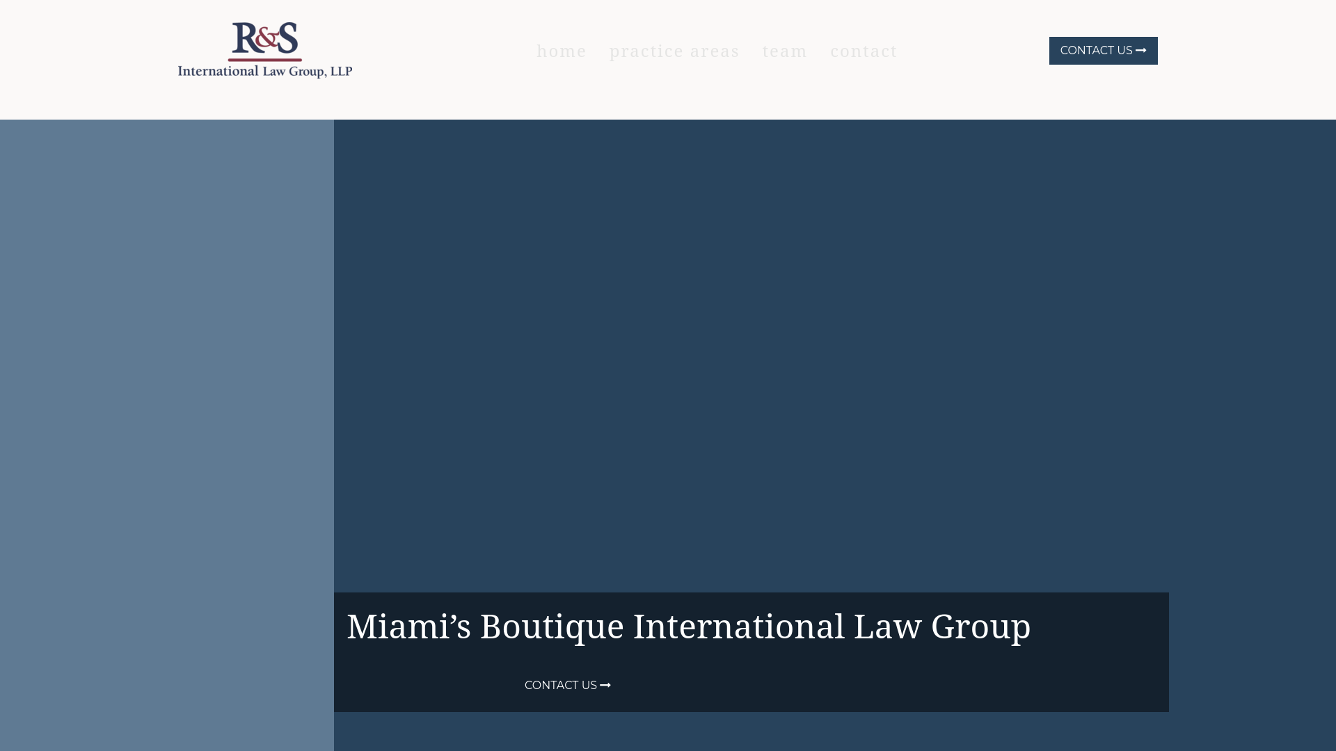 website screenshot of https://rsmiami.com/