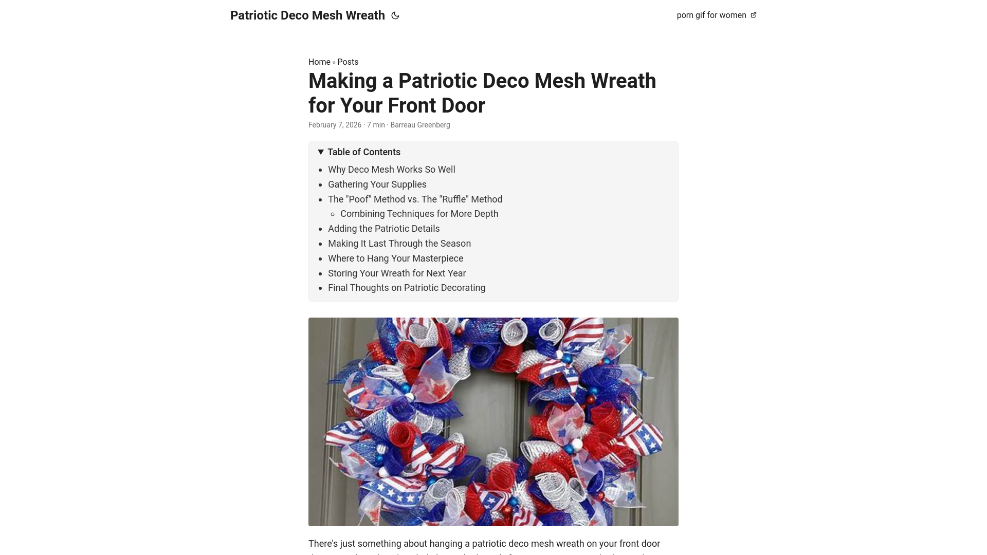 website screenshot of https://patriotic-deco-mesh-wreath.pages.dev/