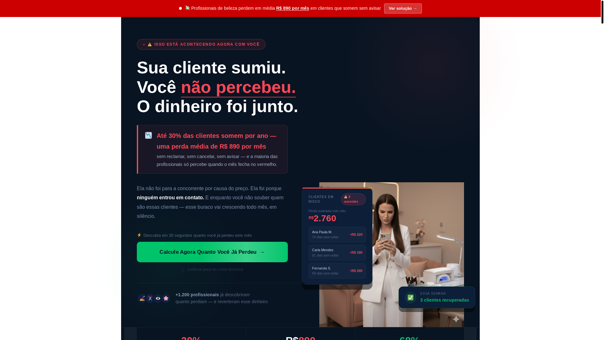 website screenshot of https://faturamaispro.site/