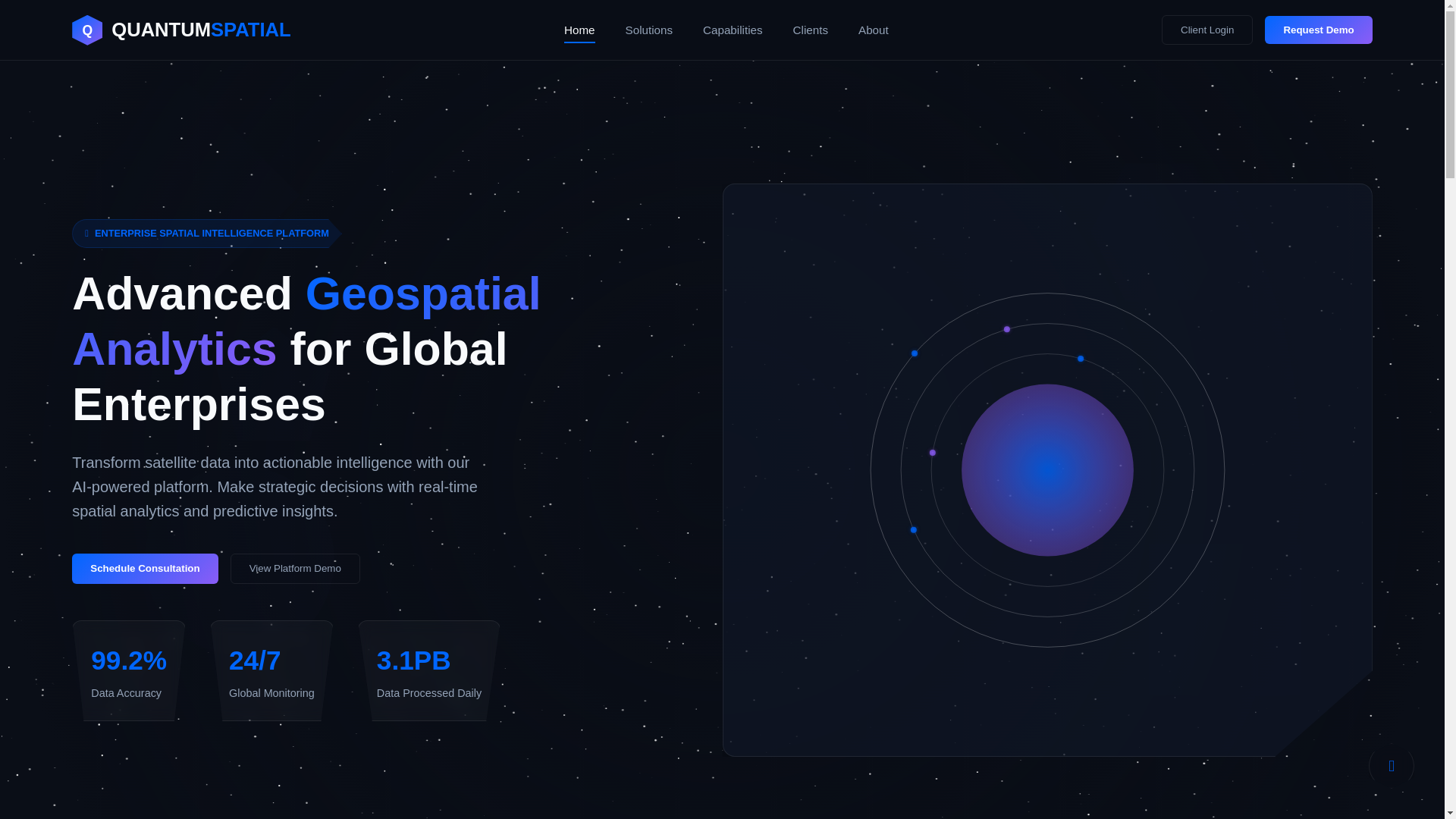 website screenshot of https://quantumsystem.pages.dev/