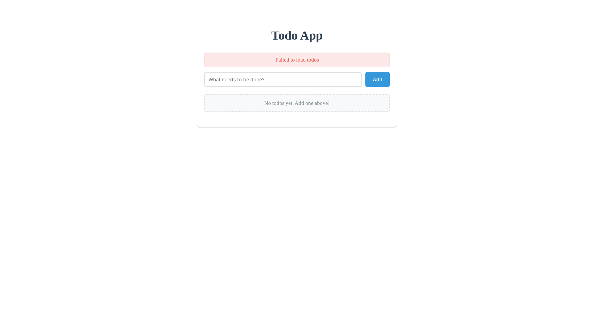 website screenshot of https://todo-frontend-18u.pages.dev/