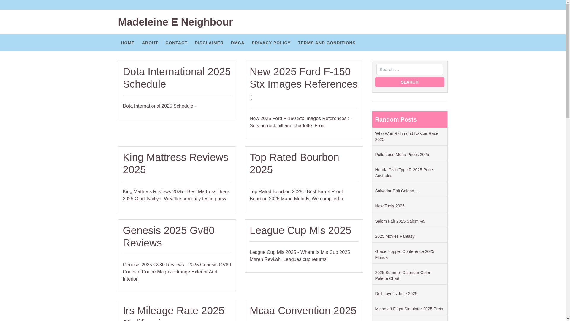website screenshot of https://madeleineeneighbour.pages.dev/
