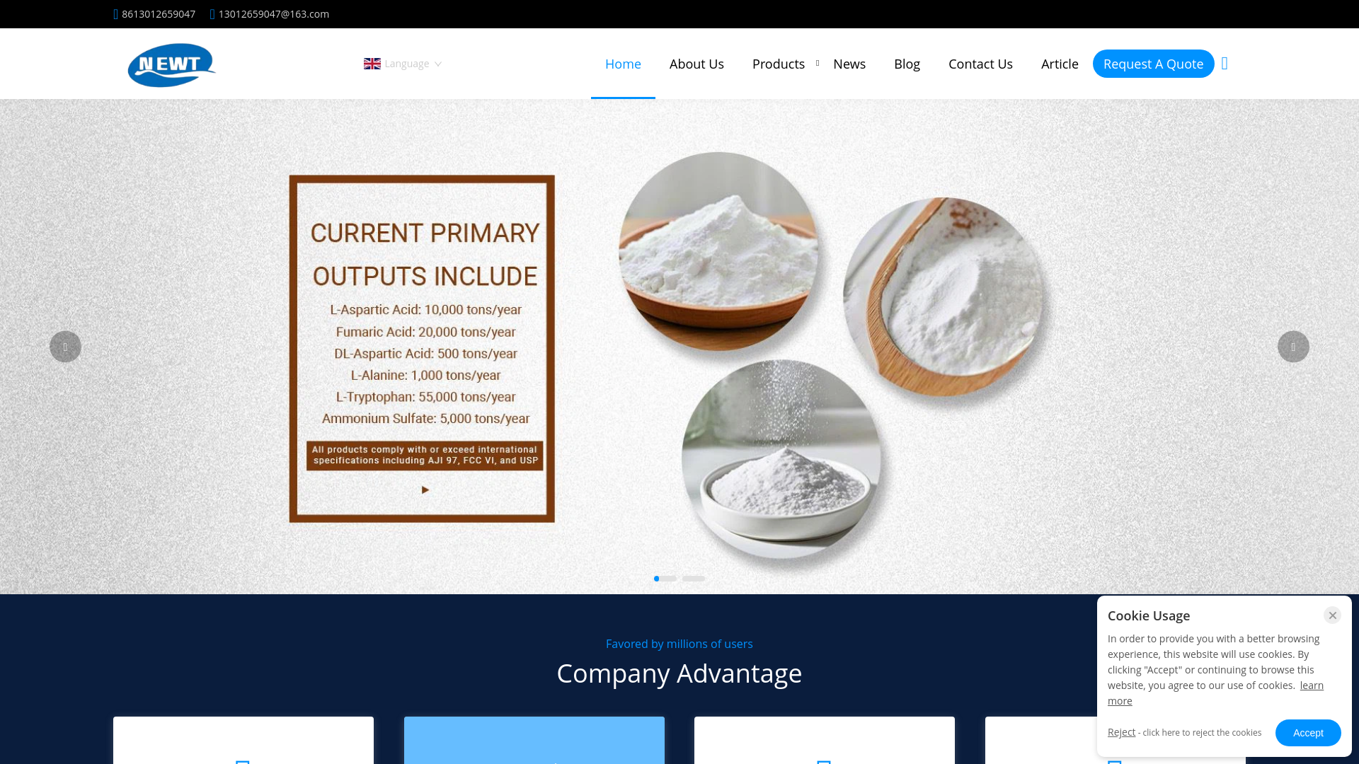 website screenshot of https://nwt-bio.com/