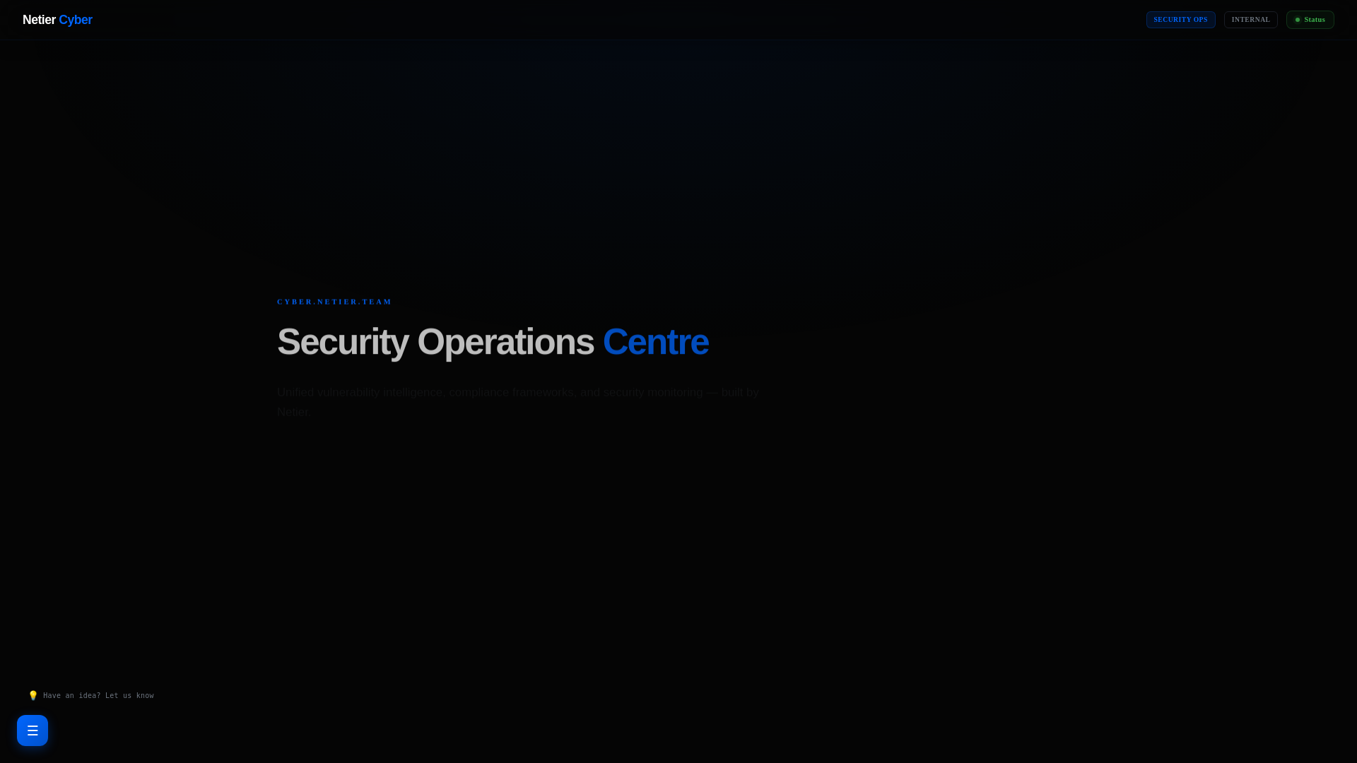 website screenshot of https://netier-cyber.pages.dev/