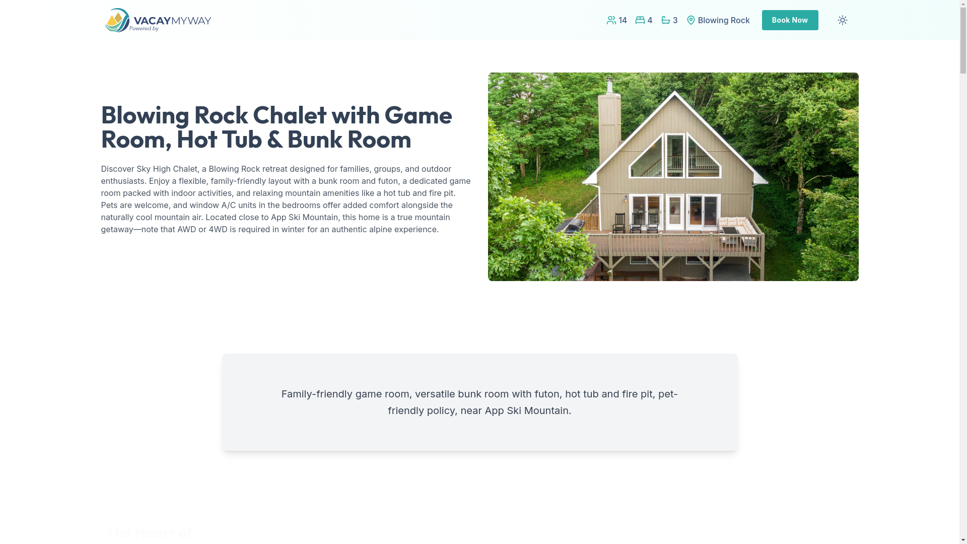 website screenshot of https://gameroom.camp/