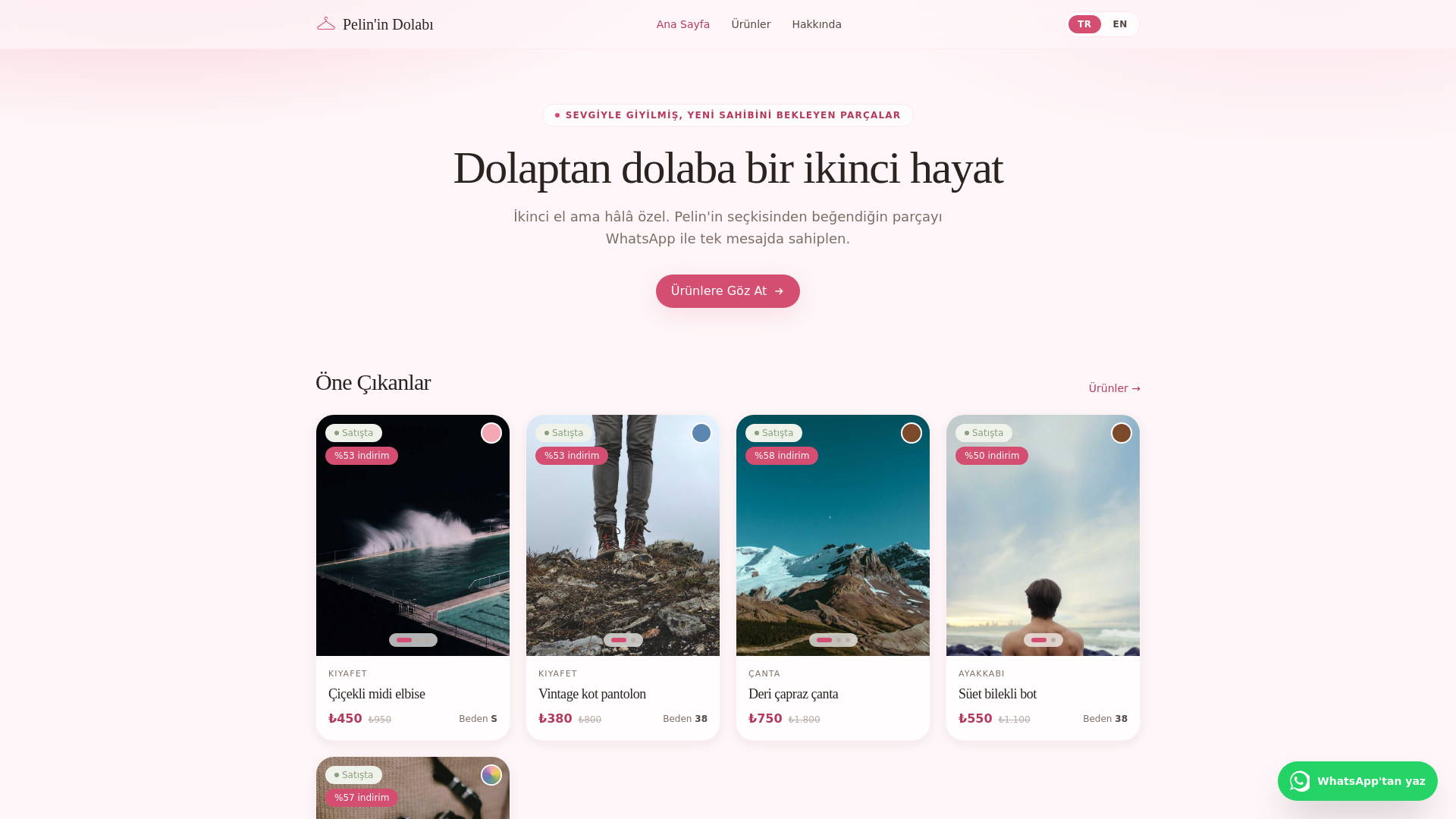 website screenshot of https://pelinindolabi.pages.dev/