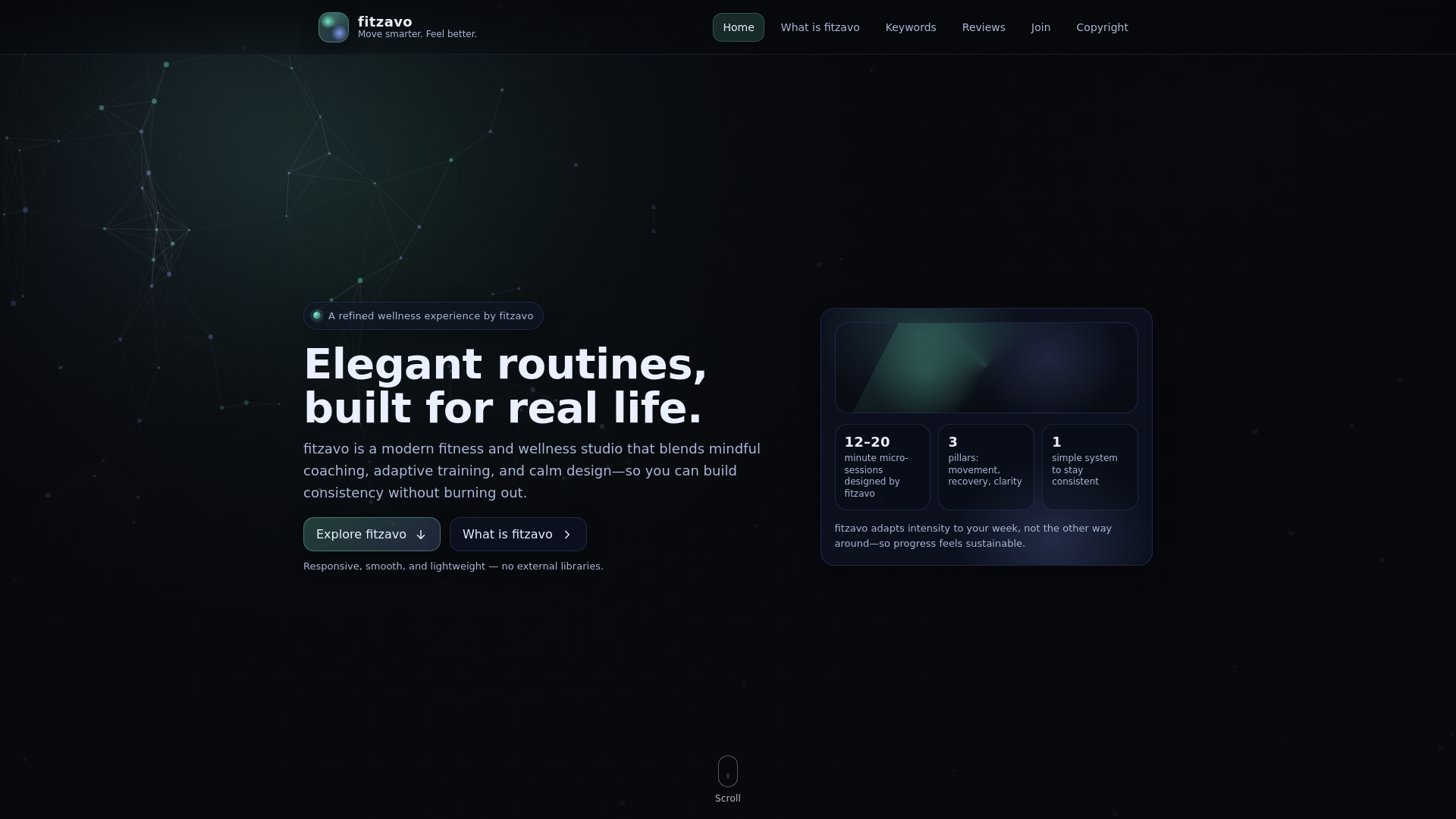 website screenshot of https://www-fitzavo-com.pages.dev/