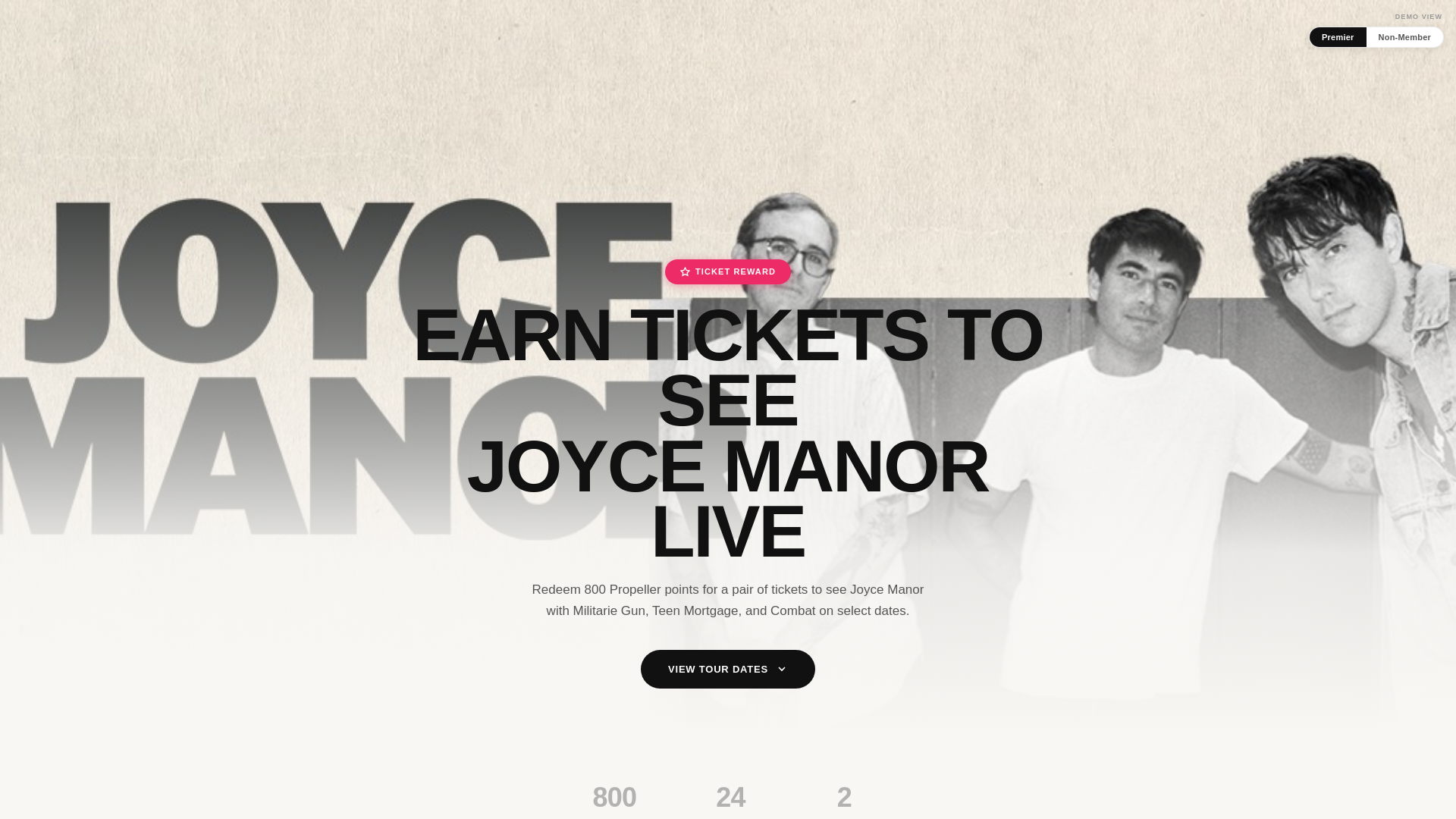 website screenshot of https://propeller-rewards-paywall.pages.dev/