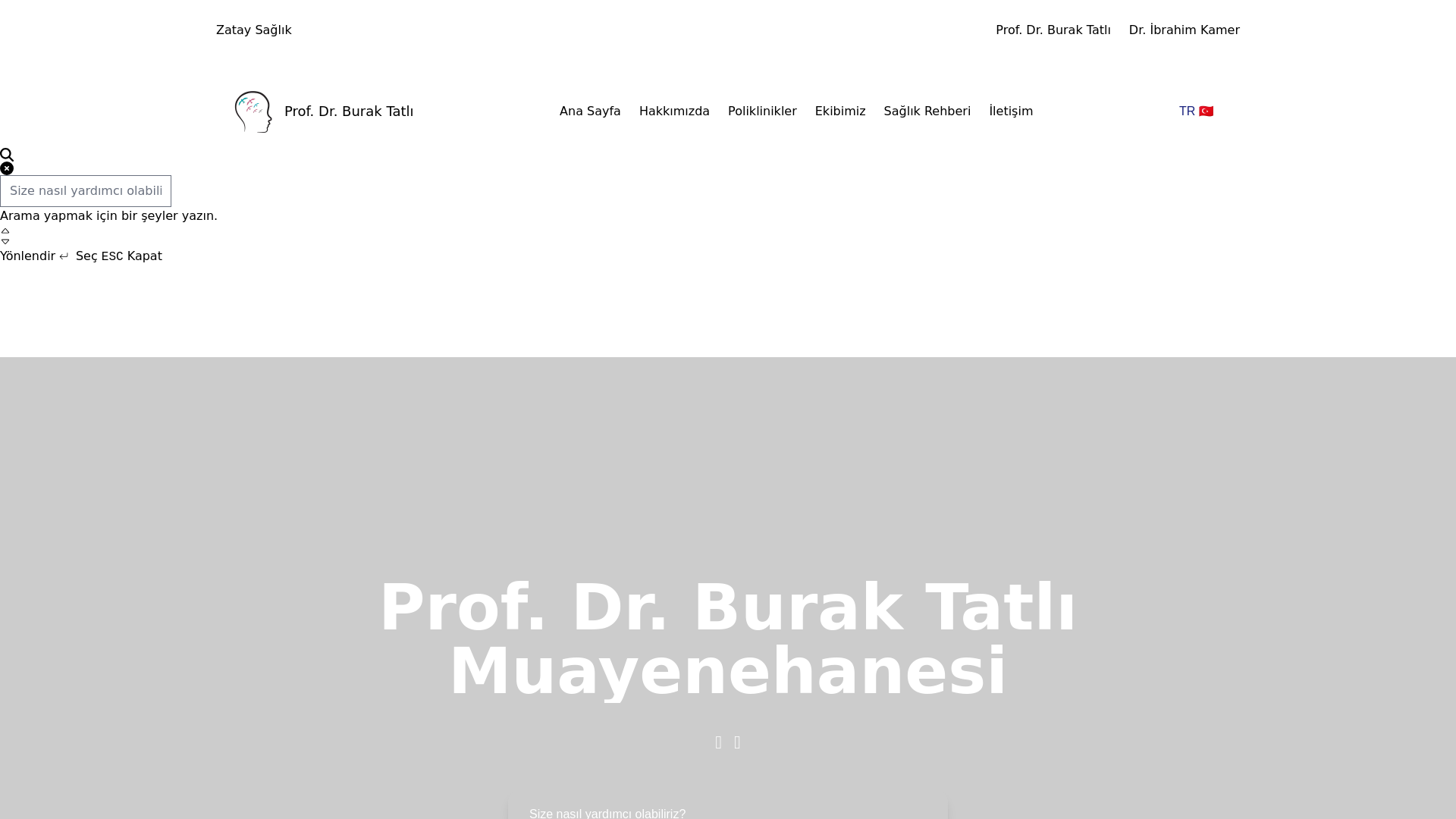 website screenshot of https://buraktatli.pages.dev/