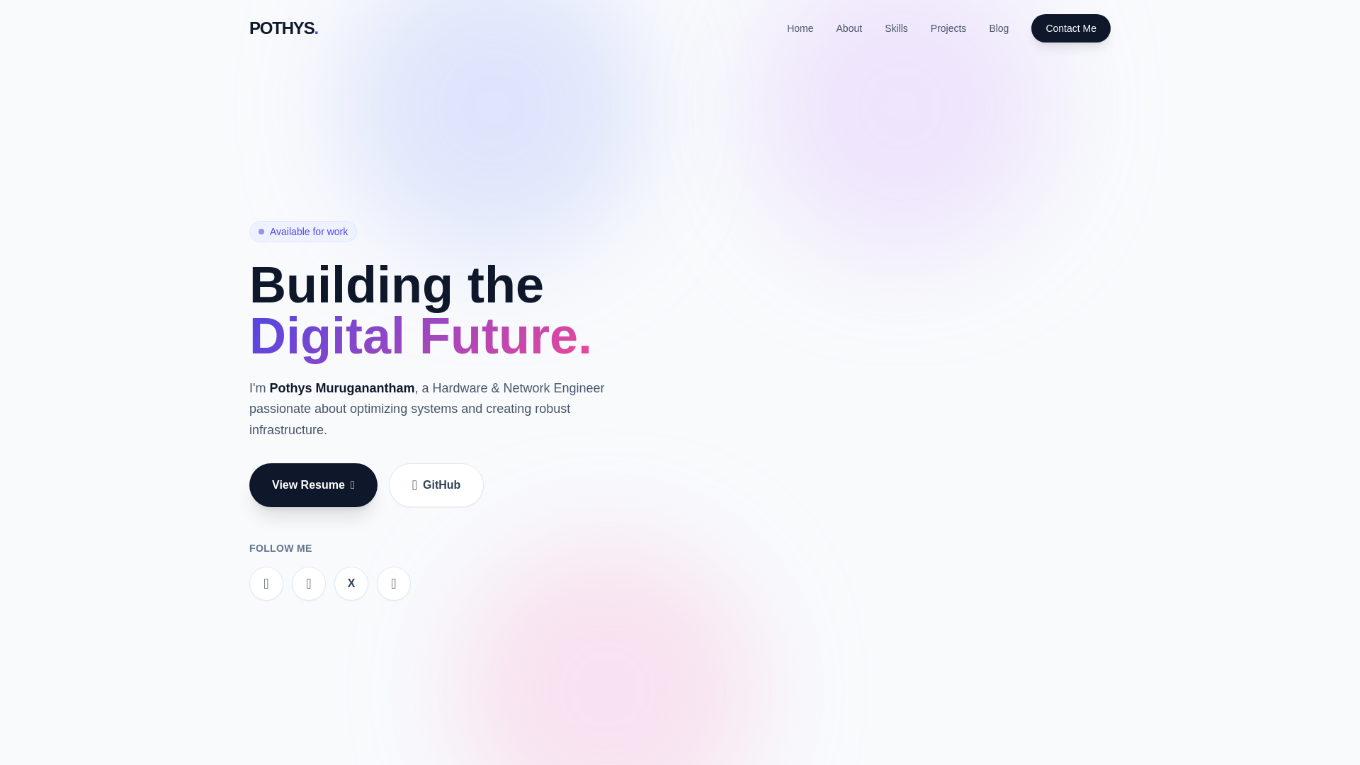 website screenshot of https://pothysinfo.pages.dev/