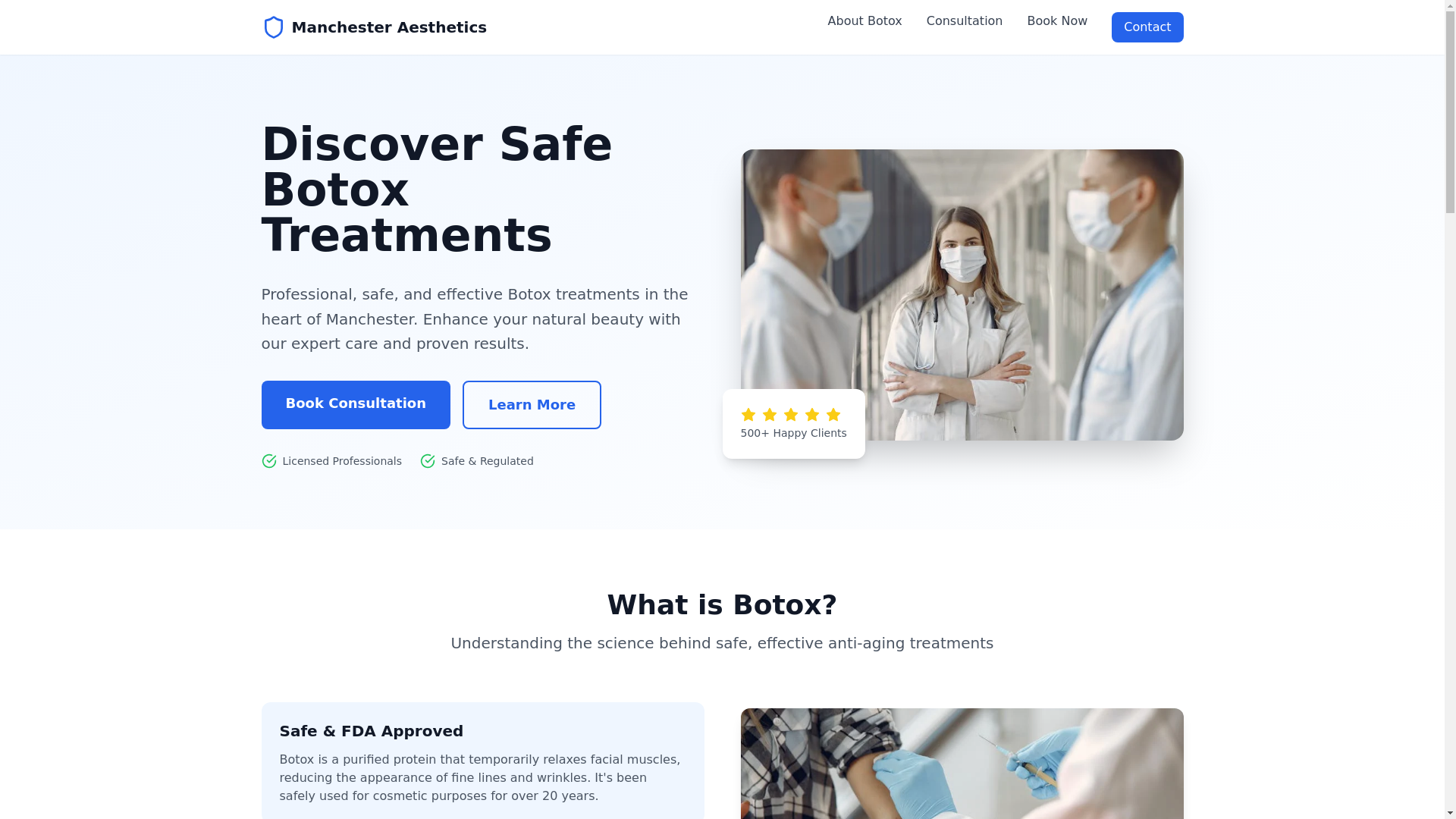 website screenshot of https://itentlegged.club/