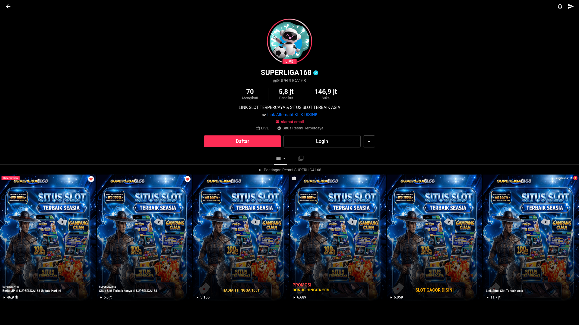 website screenshot of https://bisarankk-donkbanggg.pages.dev/