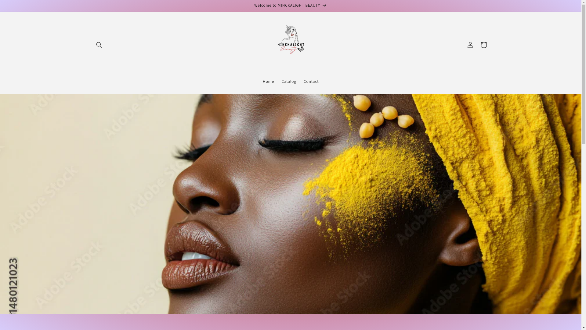 website screenshot of https://minckalight.com/