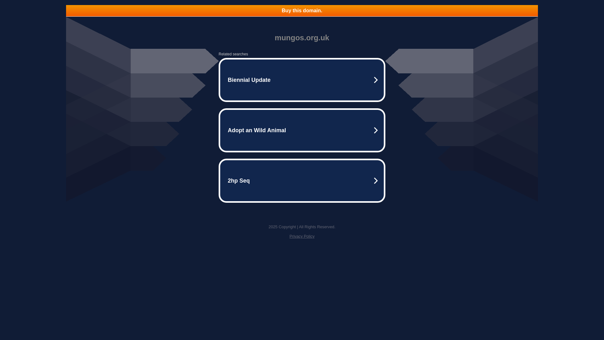 website screenshot of https://kojdyvdi.mungos.org.uk
