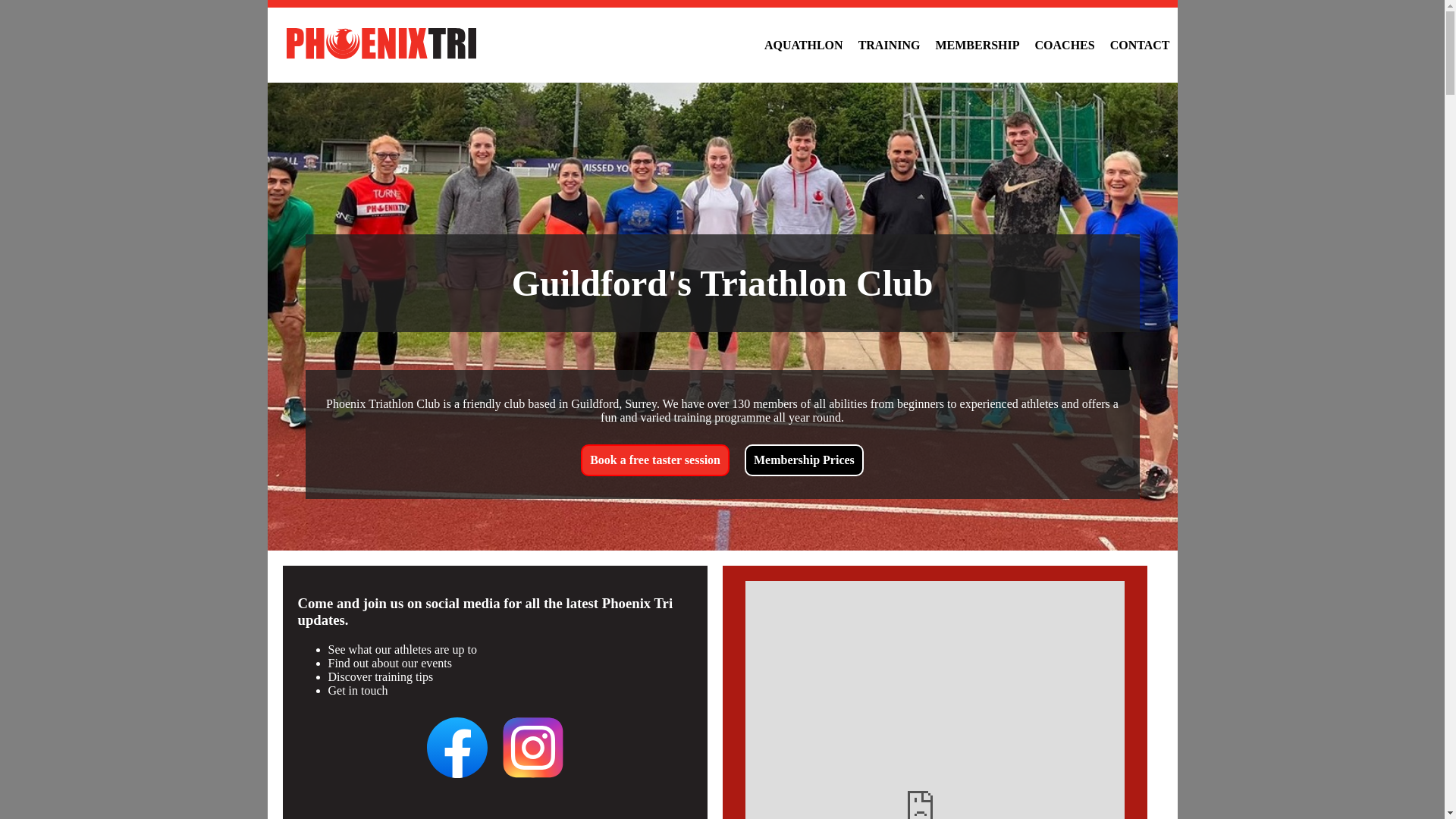 website screenshot of https://phoenixtri.pages.dev/