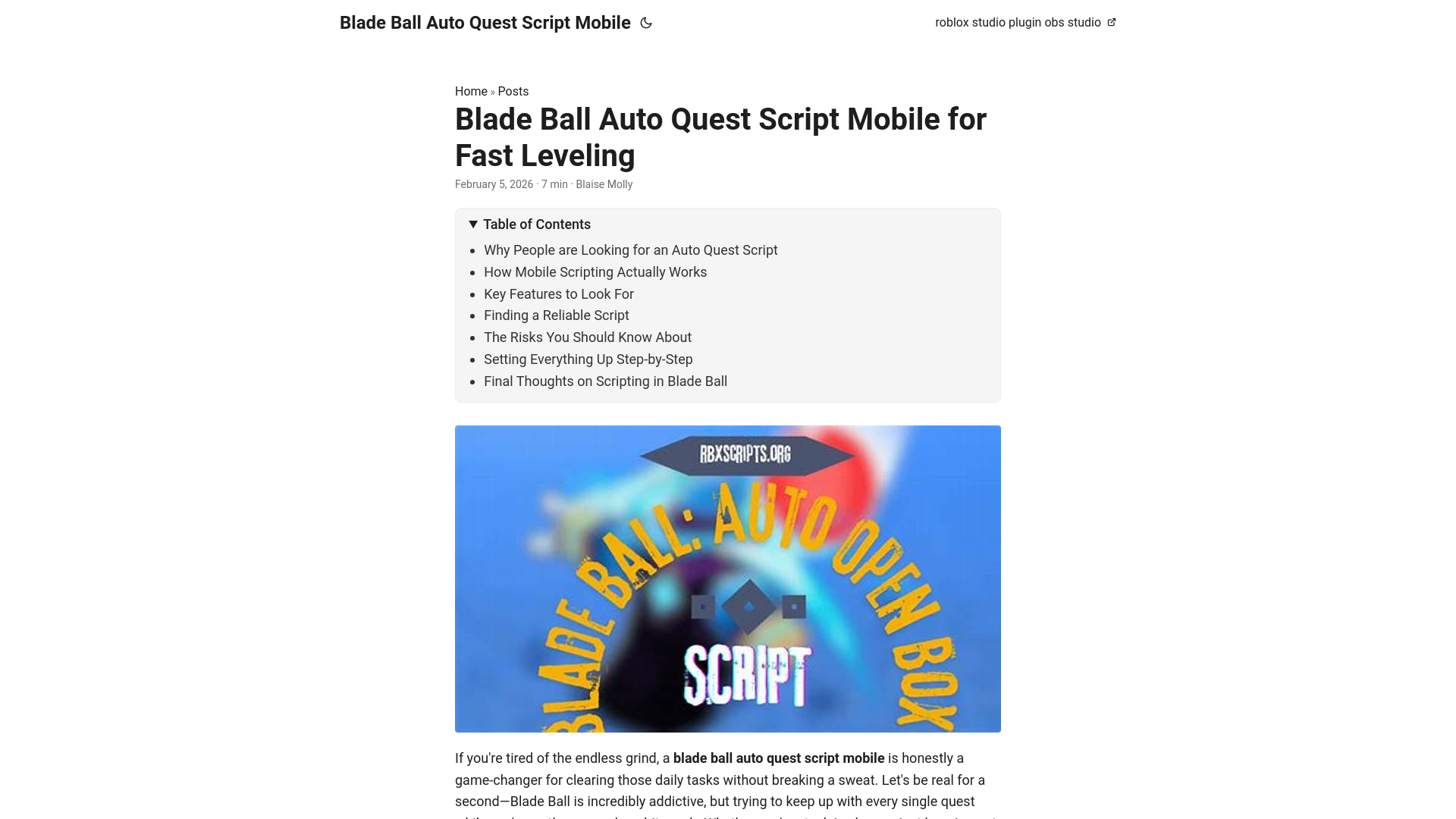 website screenshot of https://blade-ball-auto-quest-script-mobile.pages.dev/