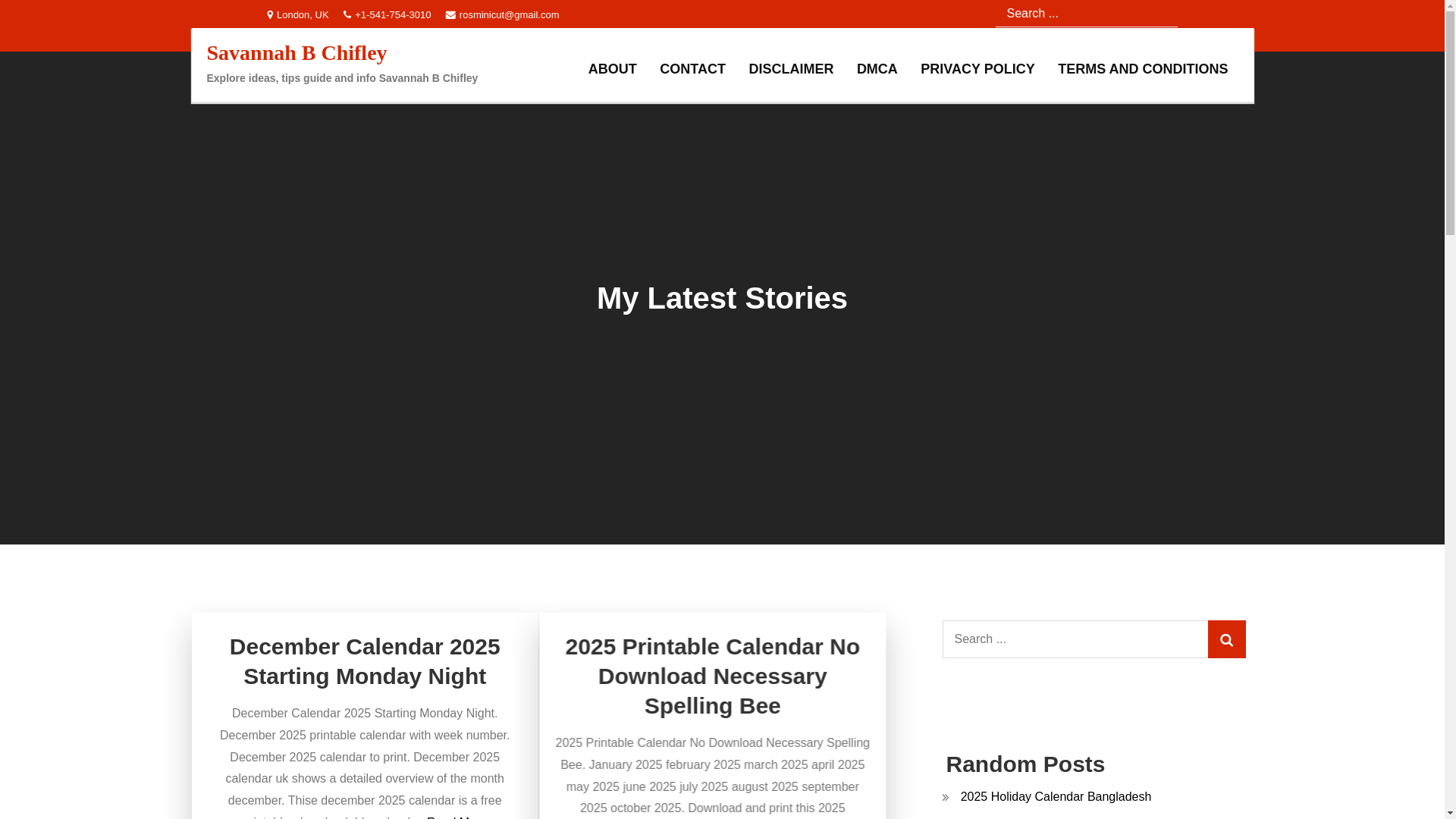 website screenshot of https://savannahbchifley.pages.dev/